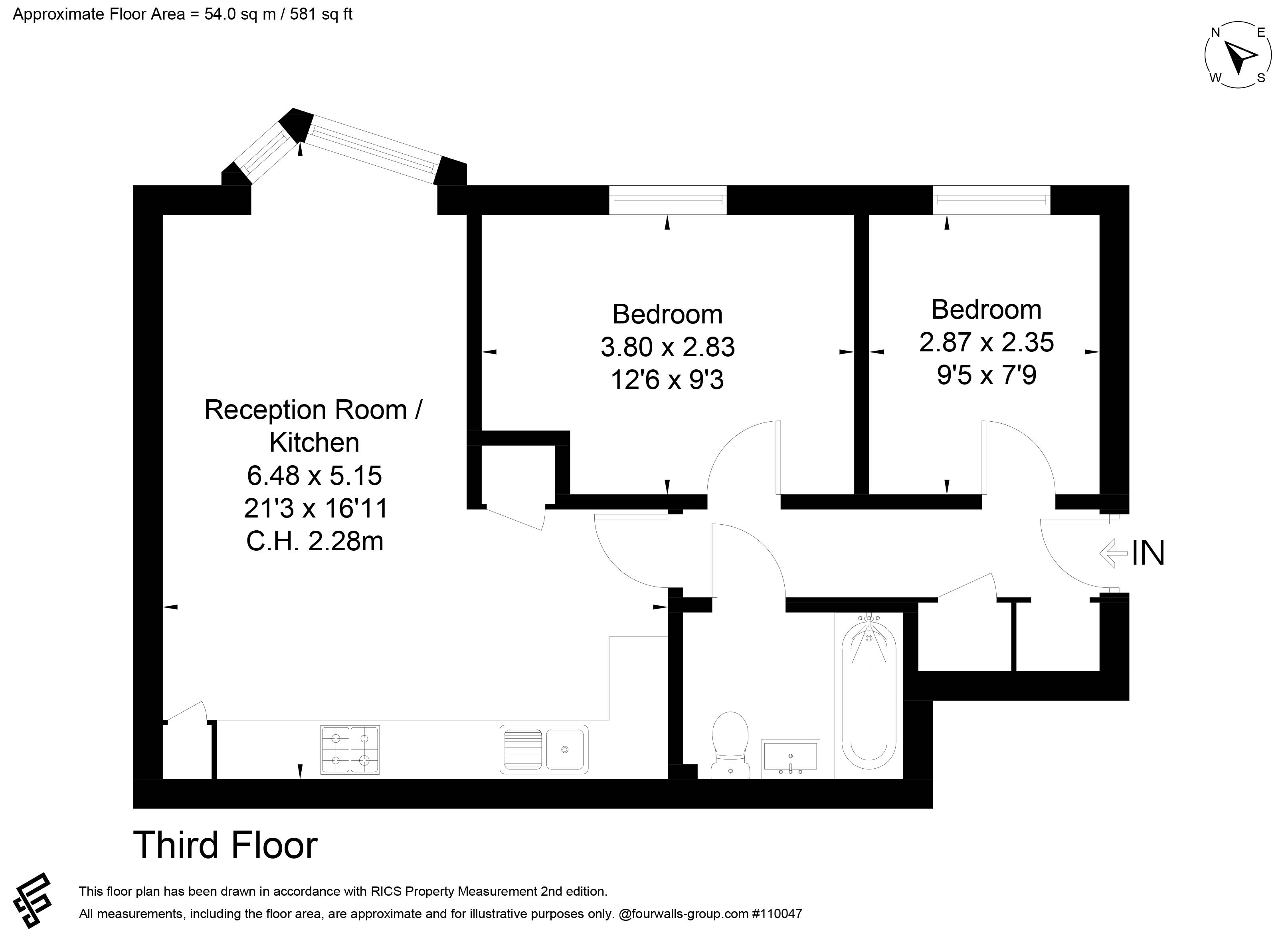 Lewis Gardens, Hackney, London floorplan