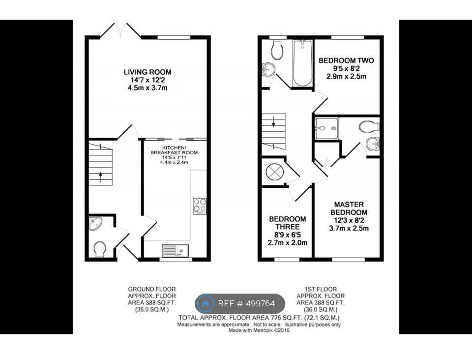 3 Bedrooms Terraced house to rent in Portman Way, Reading RG30