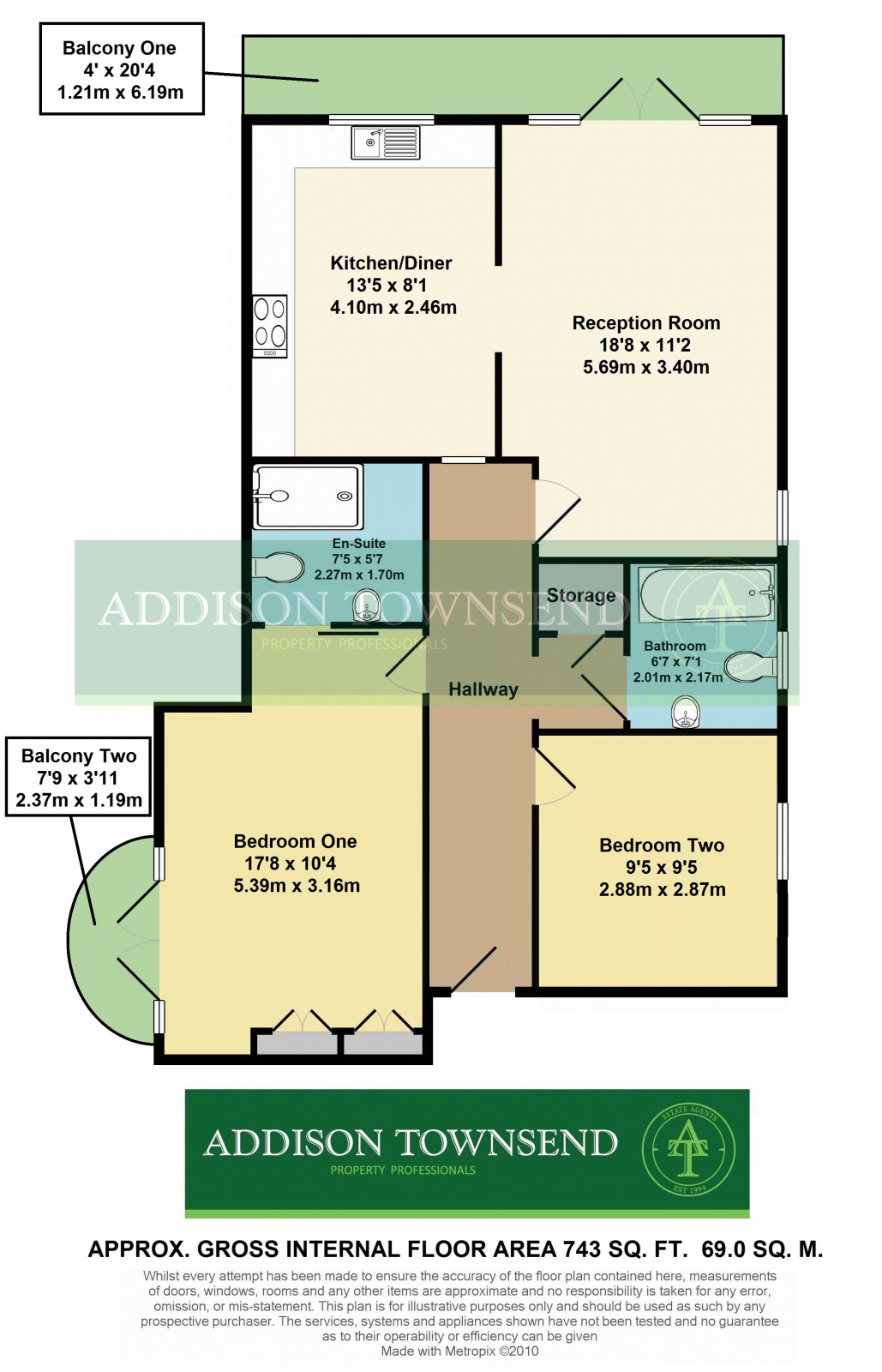 45 High Street, London floorplan