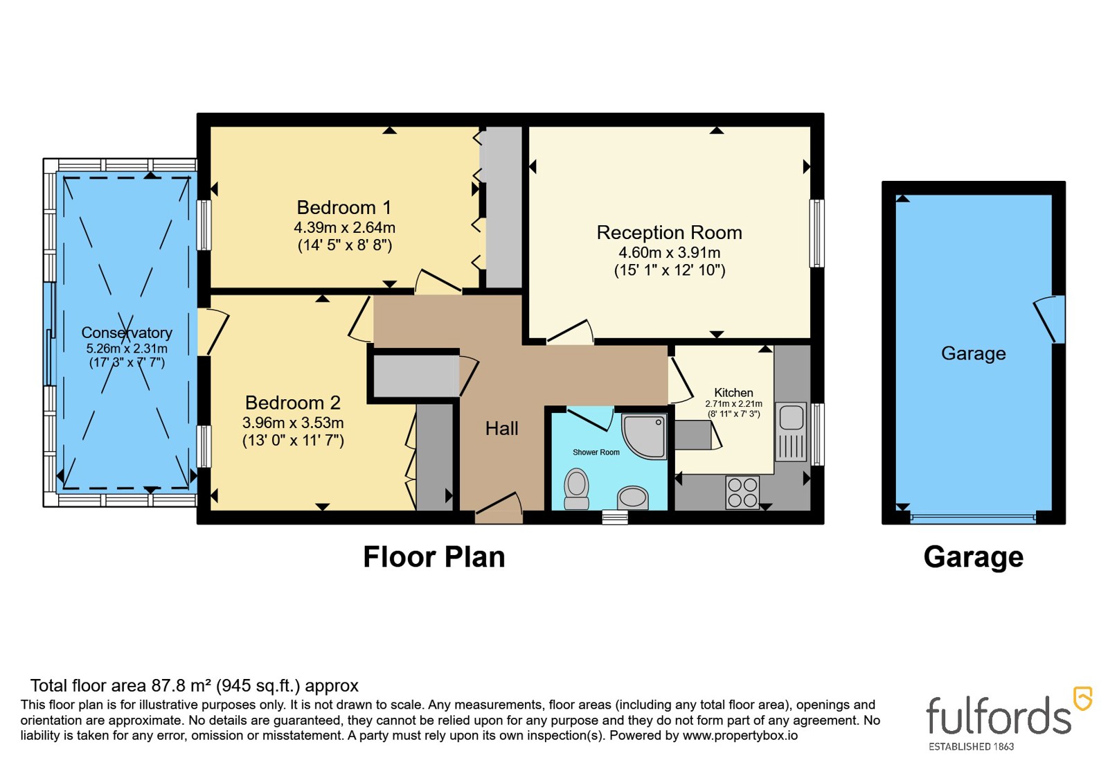 Walcott Way, Honiton floorplan