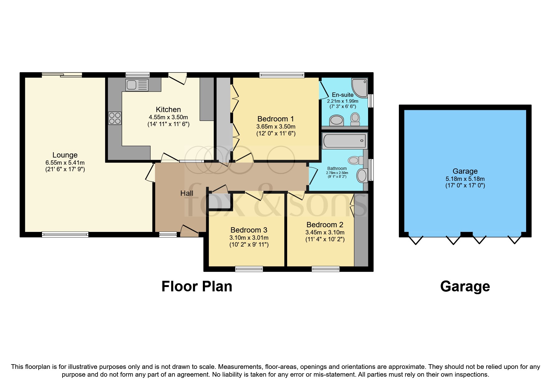 12, Abbots Way, Minehead floorplan