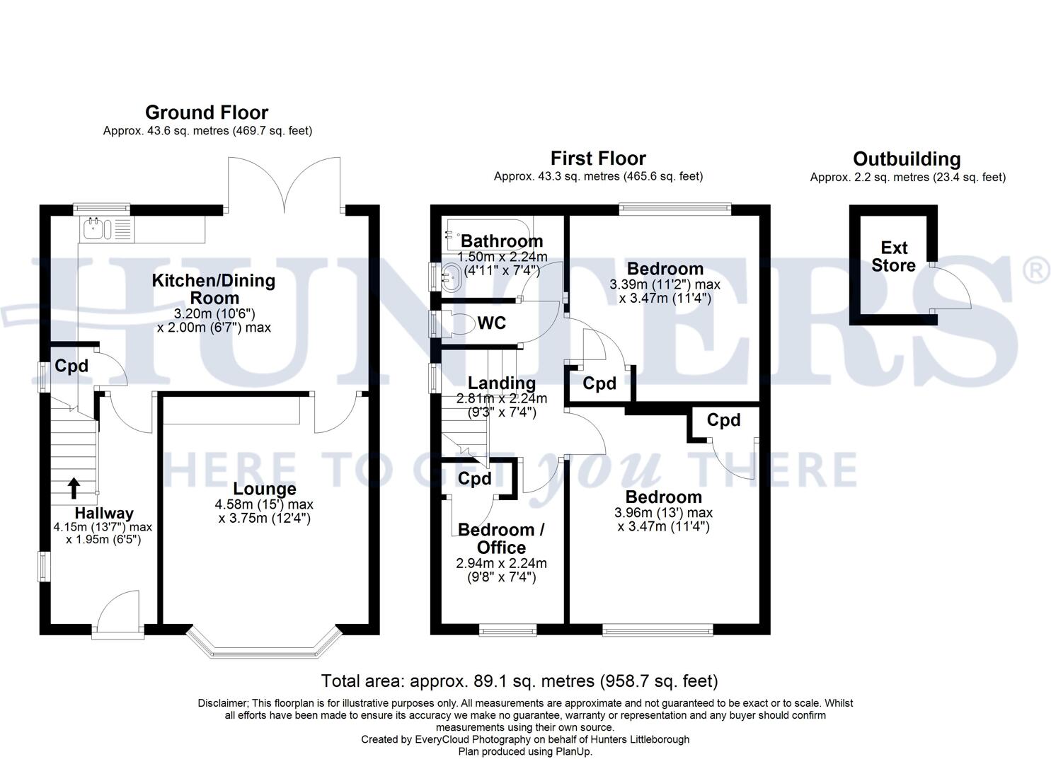 36, Ashbrook Crescent, Rochdale floorplan