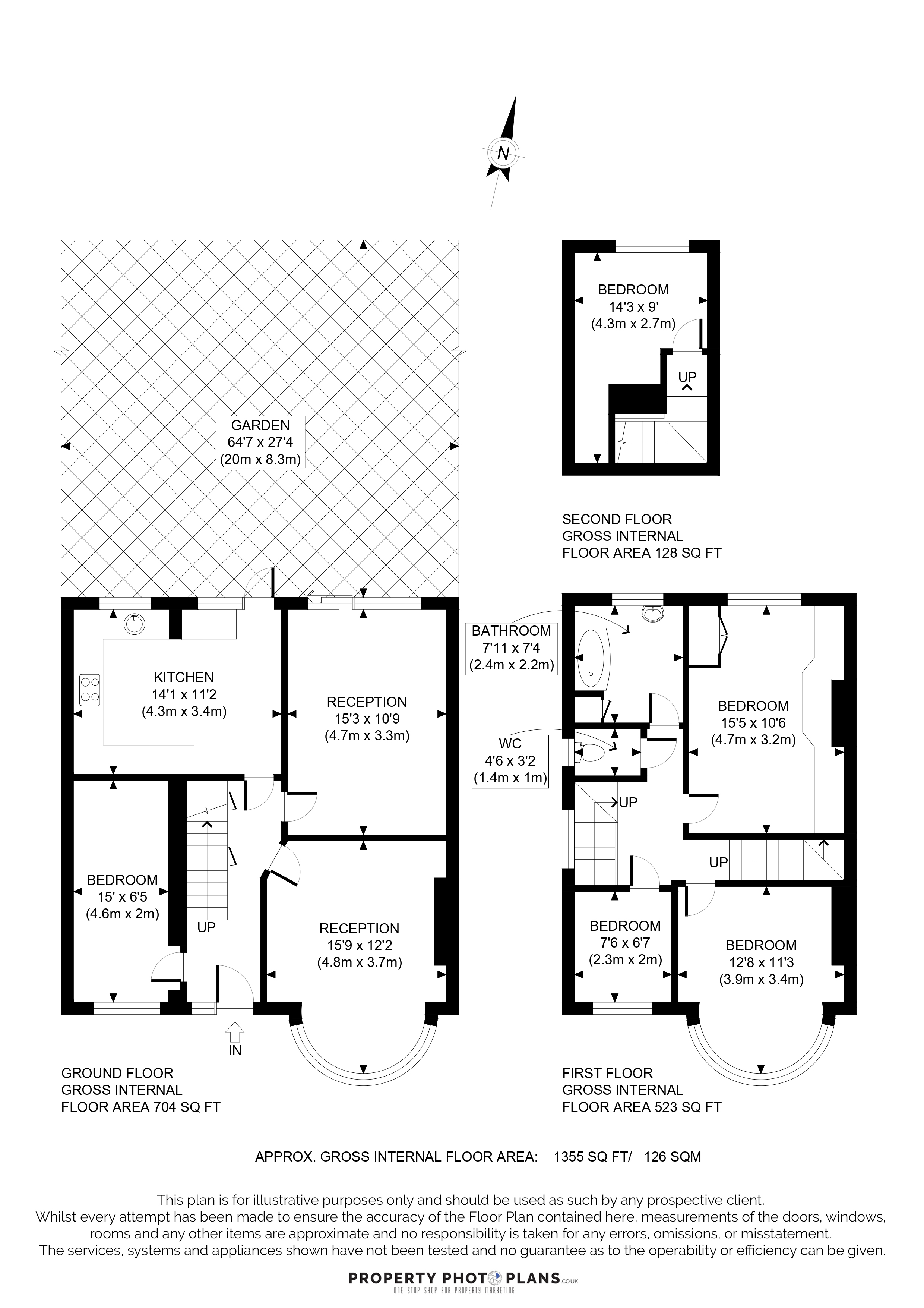 55, Weighton Road, Harrow floorplan