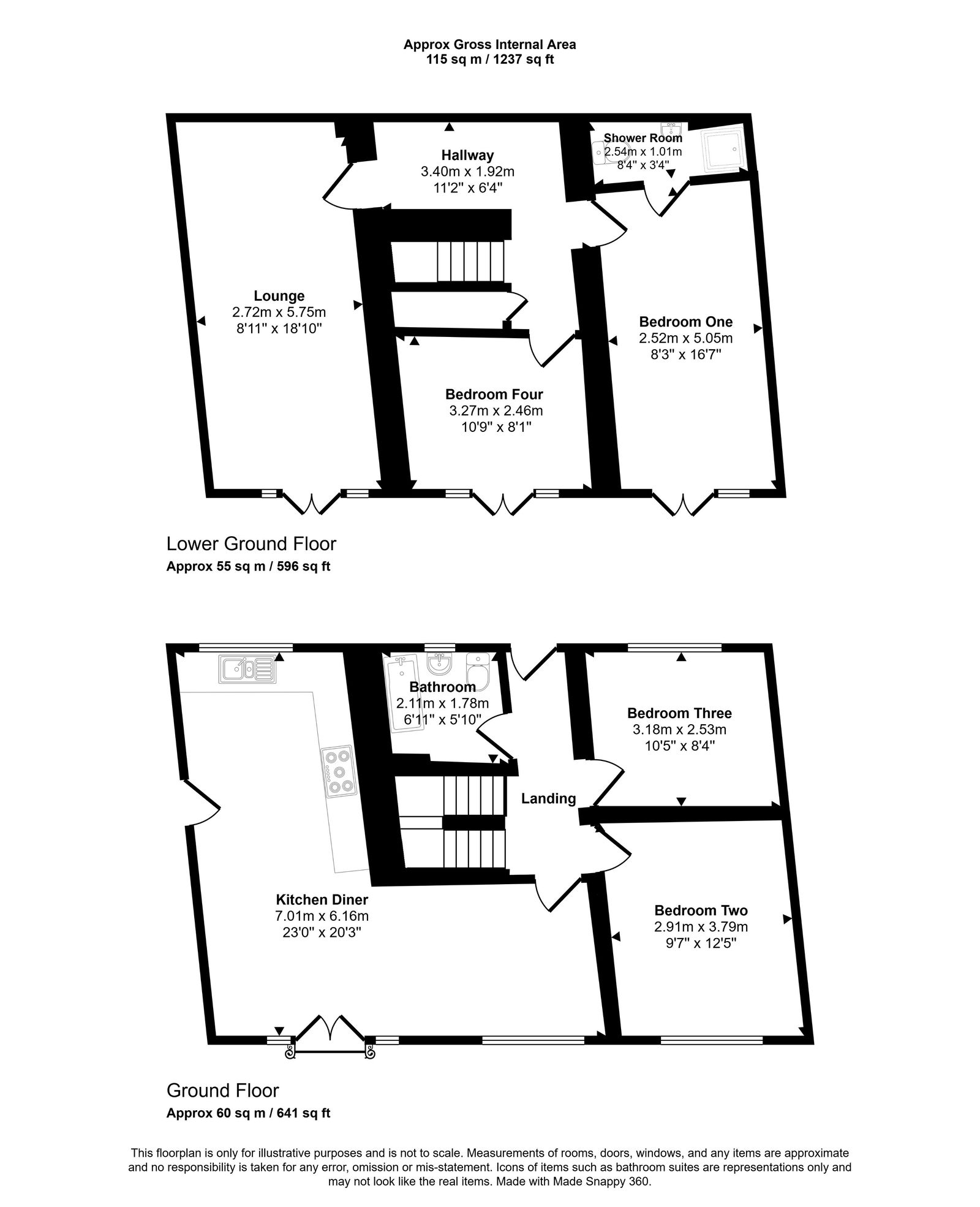 52, Bwllfa Road, Swansea floorplan