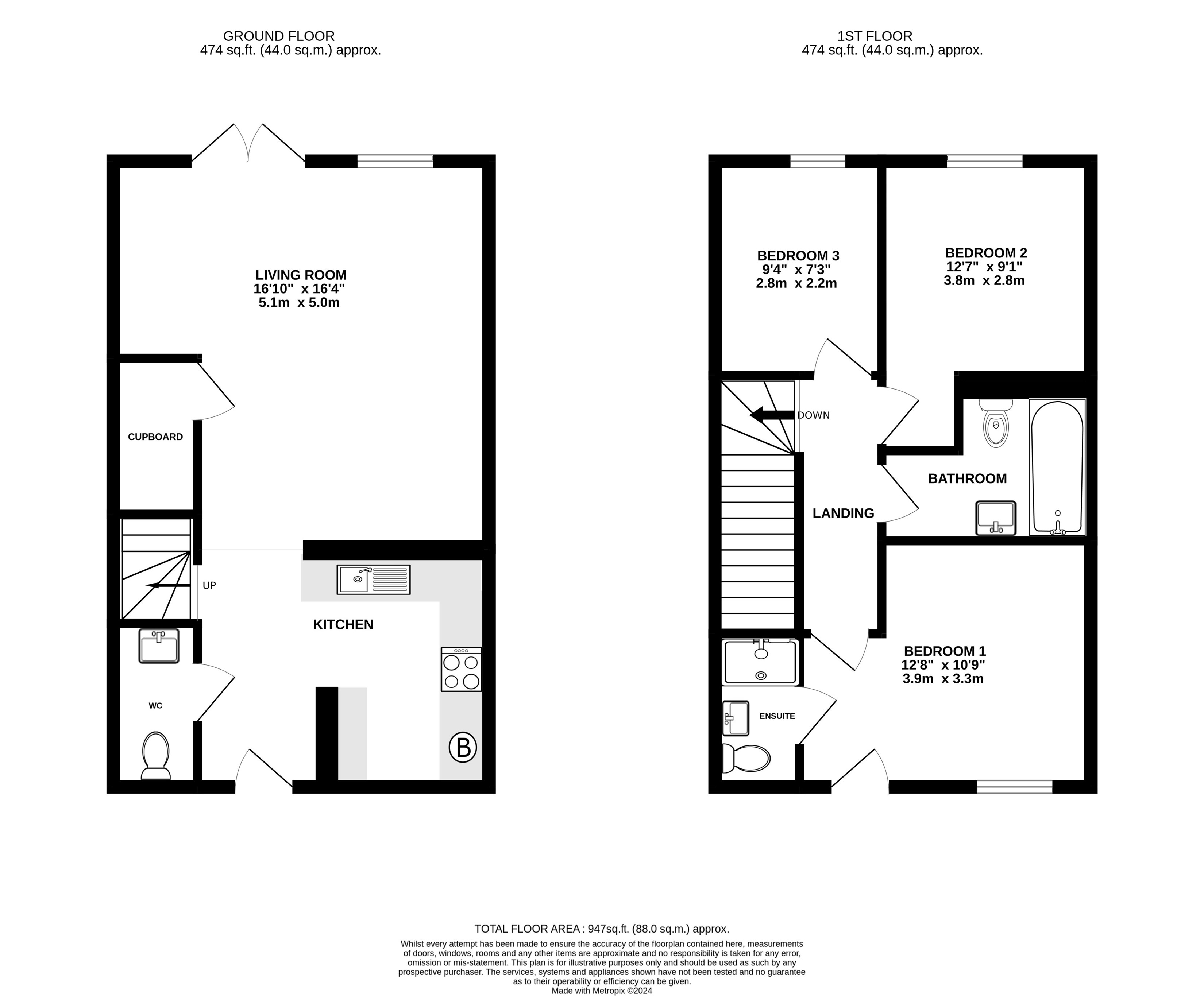 77, Furlong Way, Castle Irwell, Salford floorplan