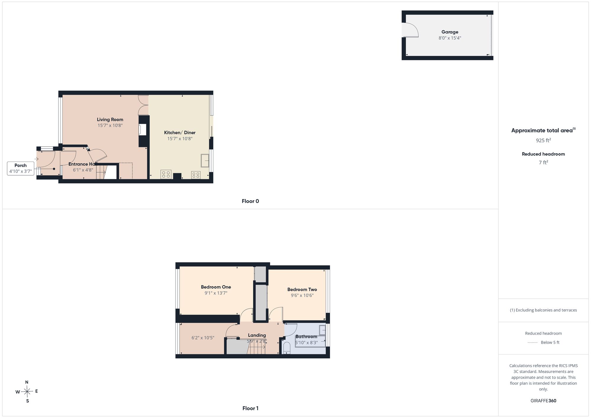 50 Combe Road, Reading floorplan