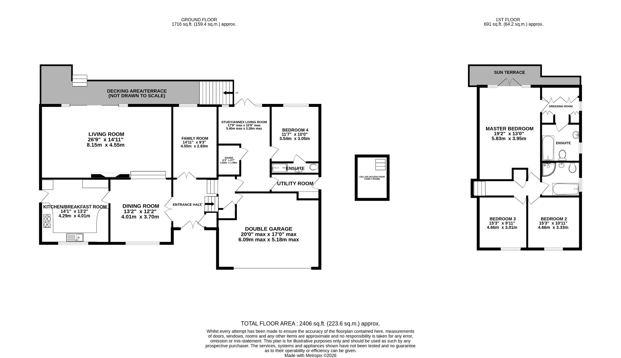 Dozmary Lodge, St. Catherines Road, Camberley floorplan