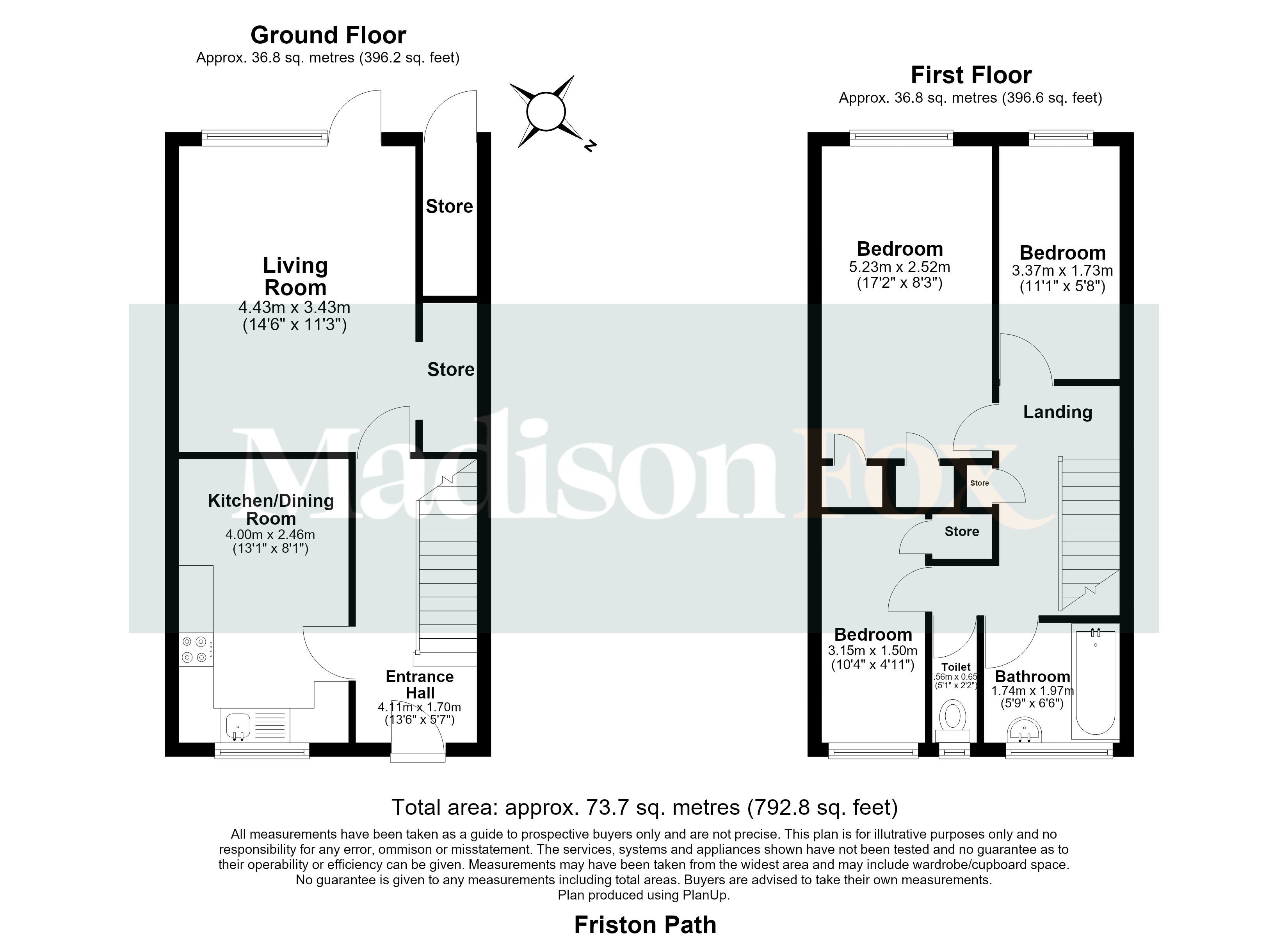 Friston Path, Chigwell floorplan