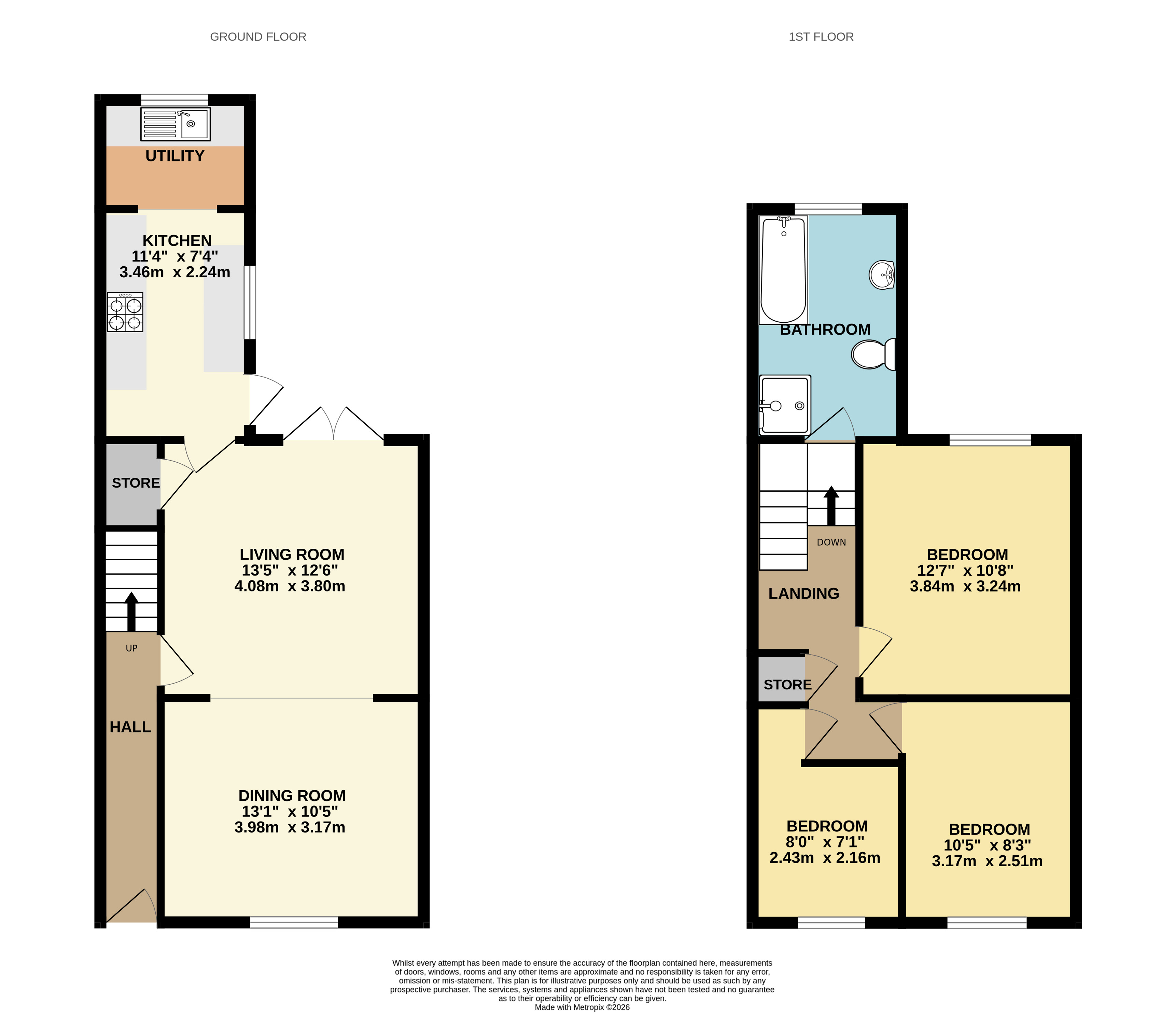 215, High Street, Bristol floorplan