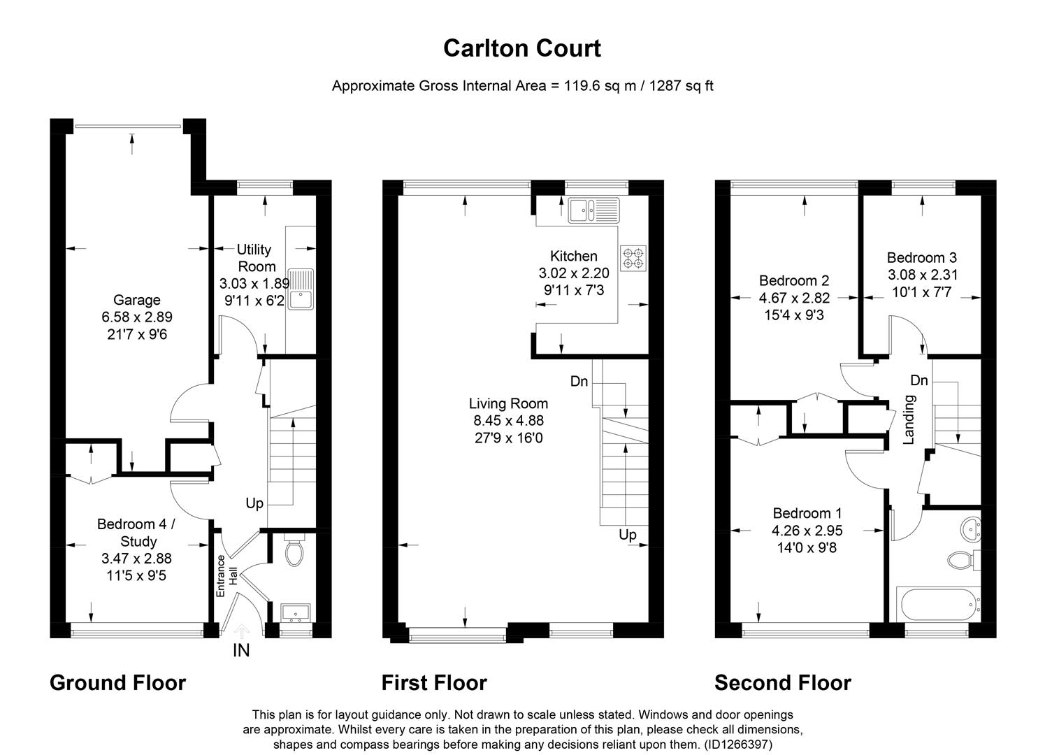 11 Carlton Court, Carlton Road, Harpenden floorplan