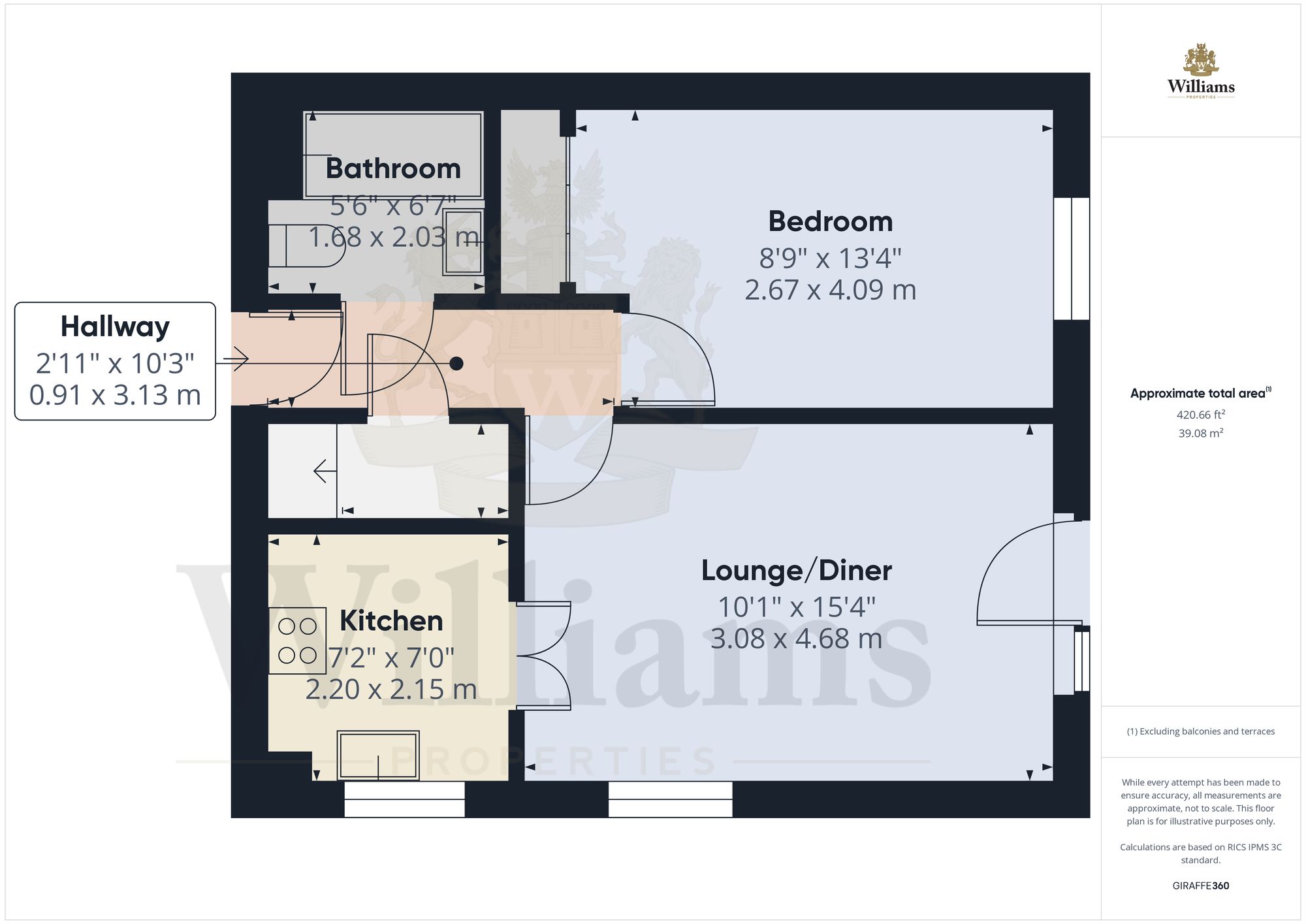 38 Florence Court Willow Road, Aylesbury floorplan
