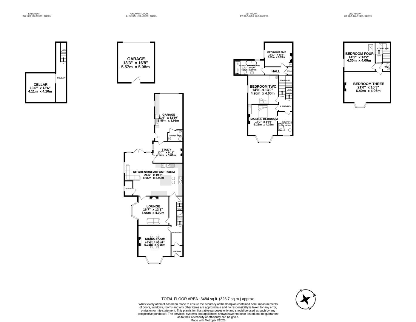 13, Southport Road, Chorley floorplan