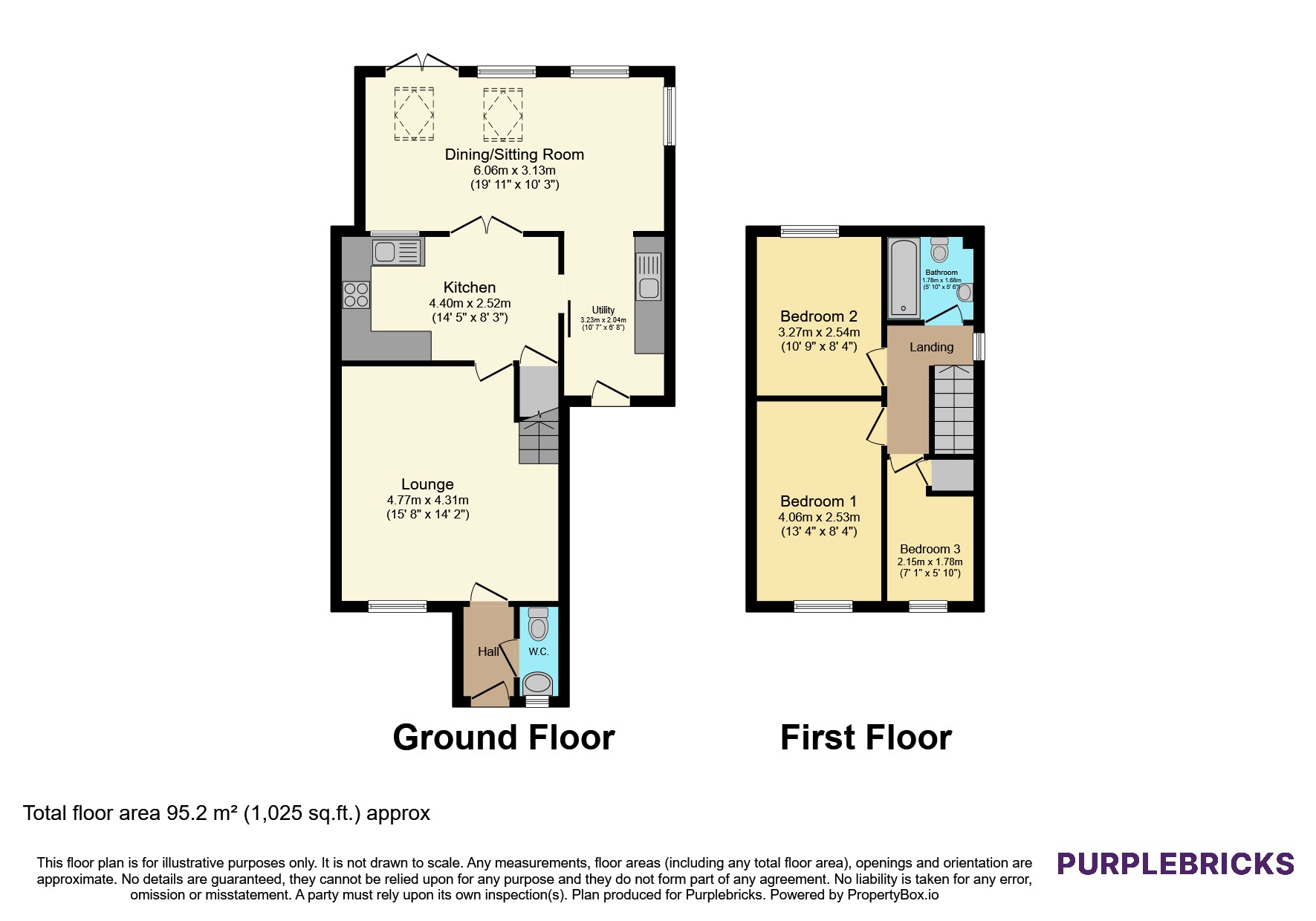 20, Allonby Mews, Cramlington floorplan