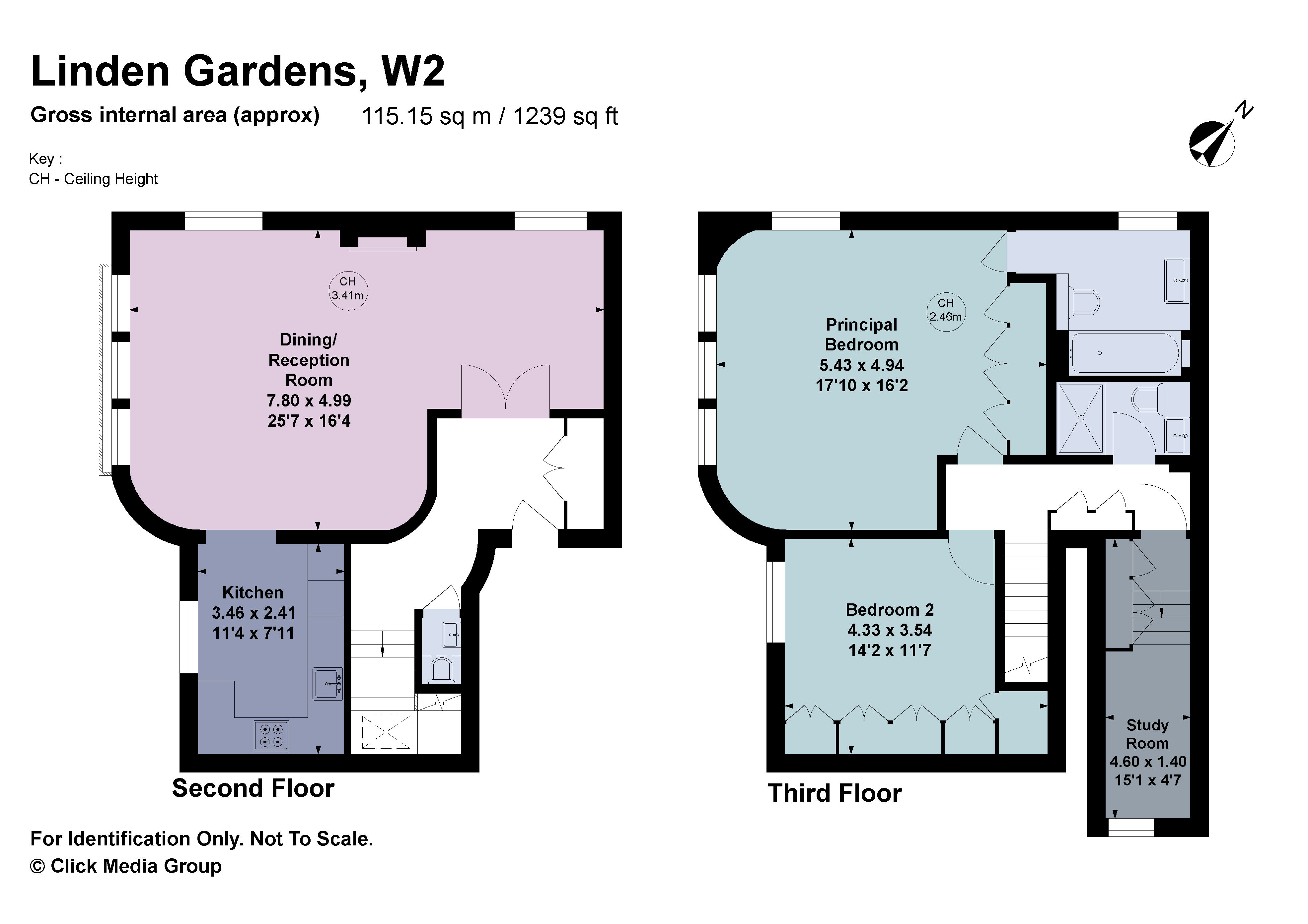 Linden Gardens, London floorplan