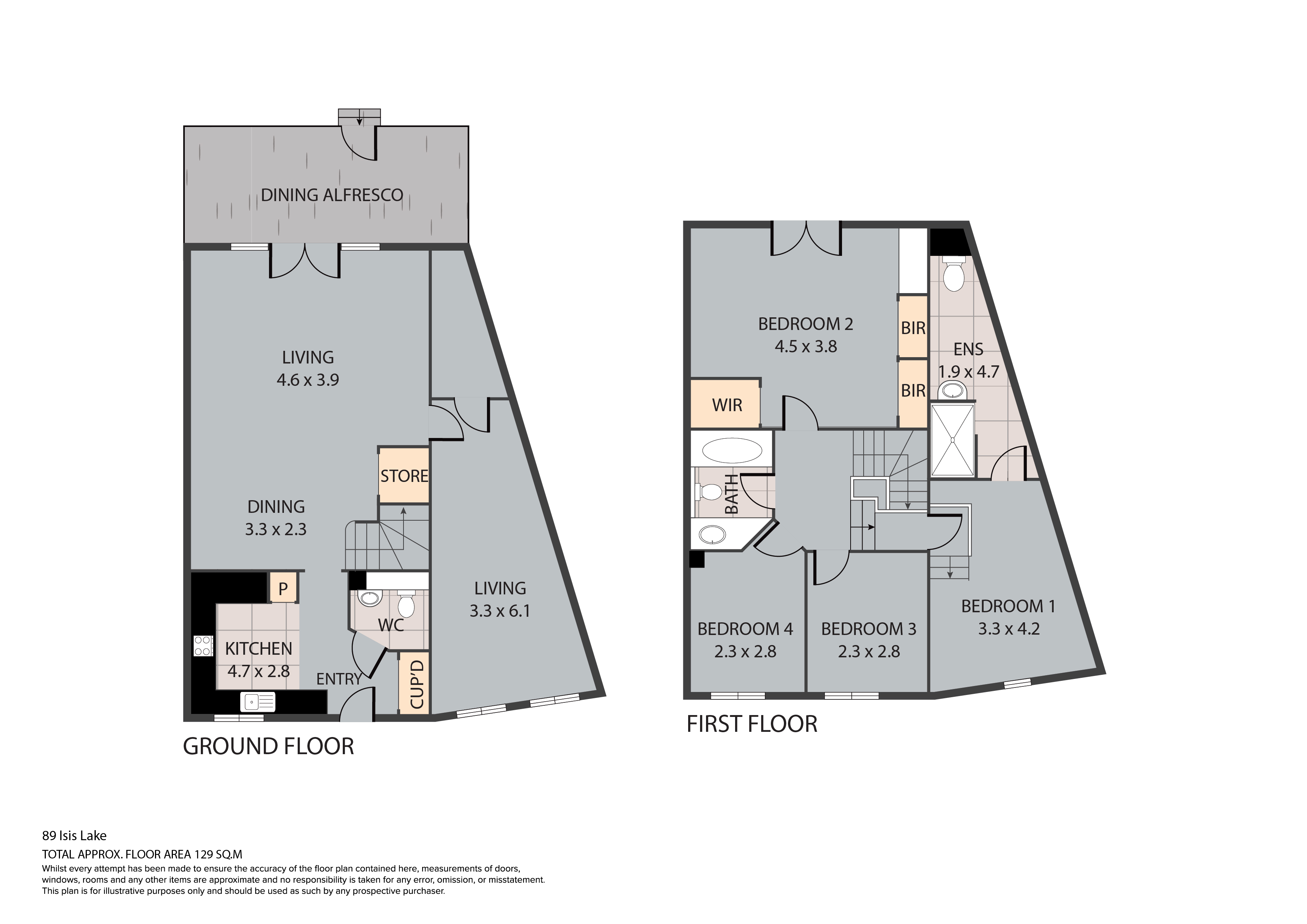 89 Isis Lake The Cotswolds Gl7 4 Bedroom Terraced House For Sale