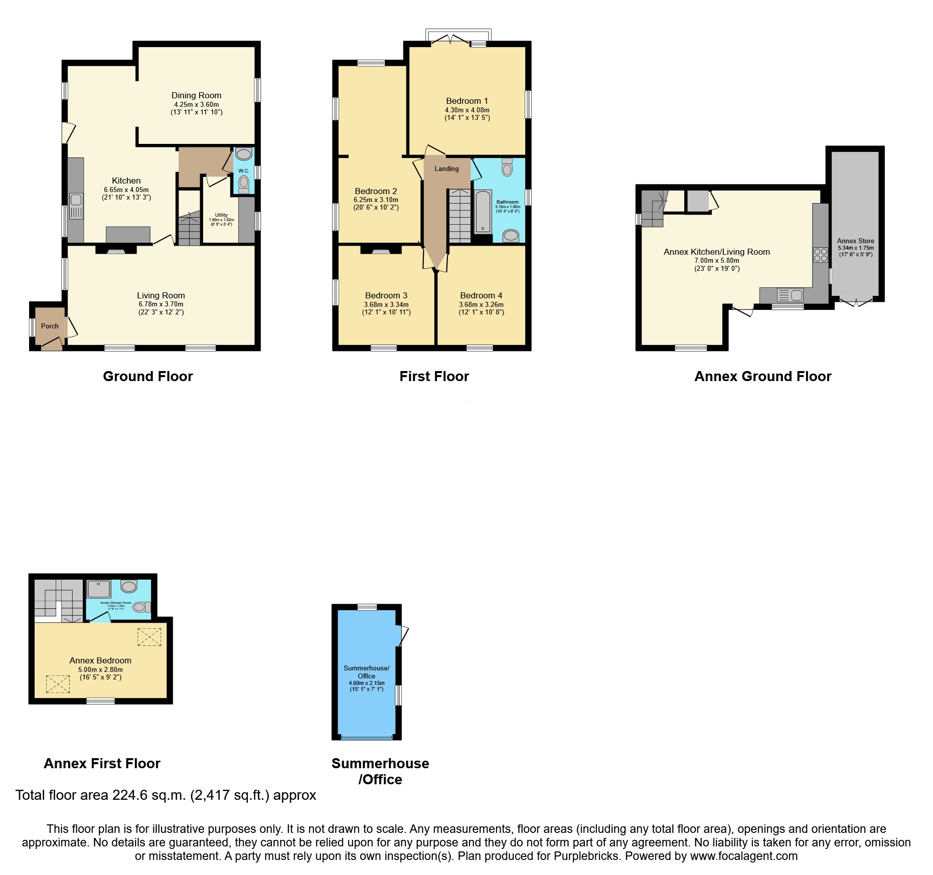 Old School House, Passage Road, Bristol floorplan