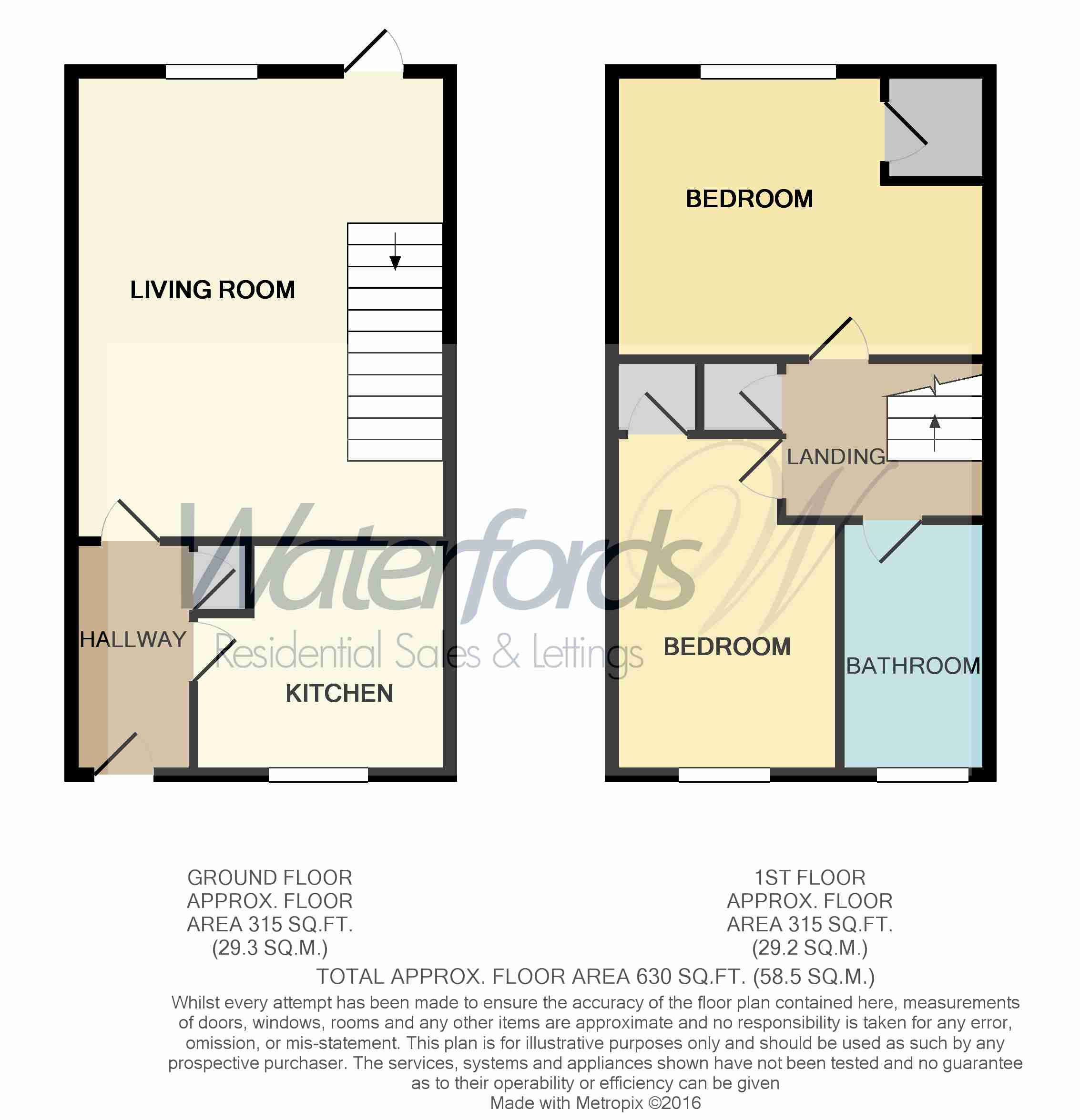 2 Bedrooms End terrace house to rent in Marlborough View, Farnborough GU14