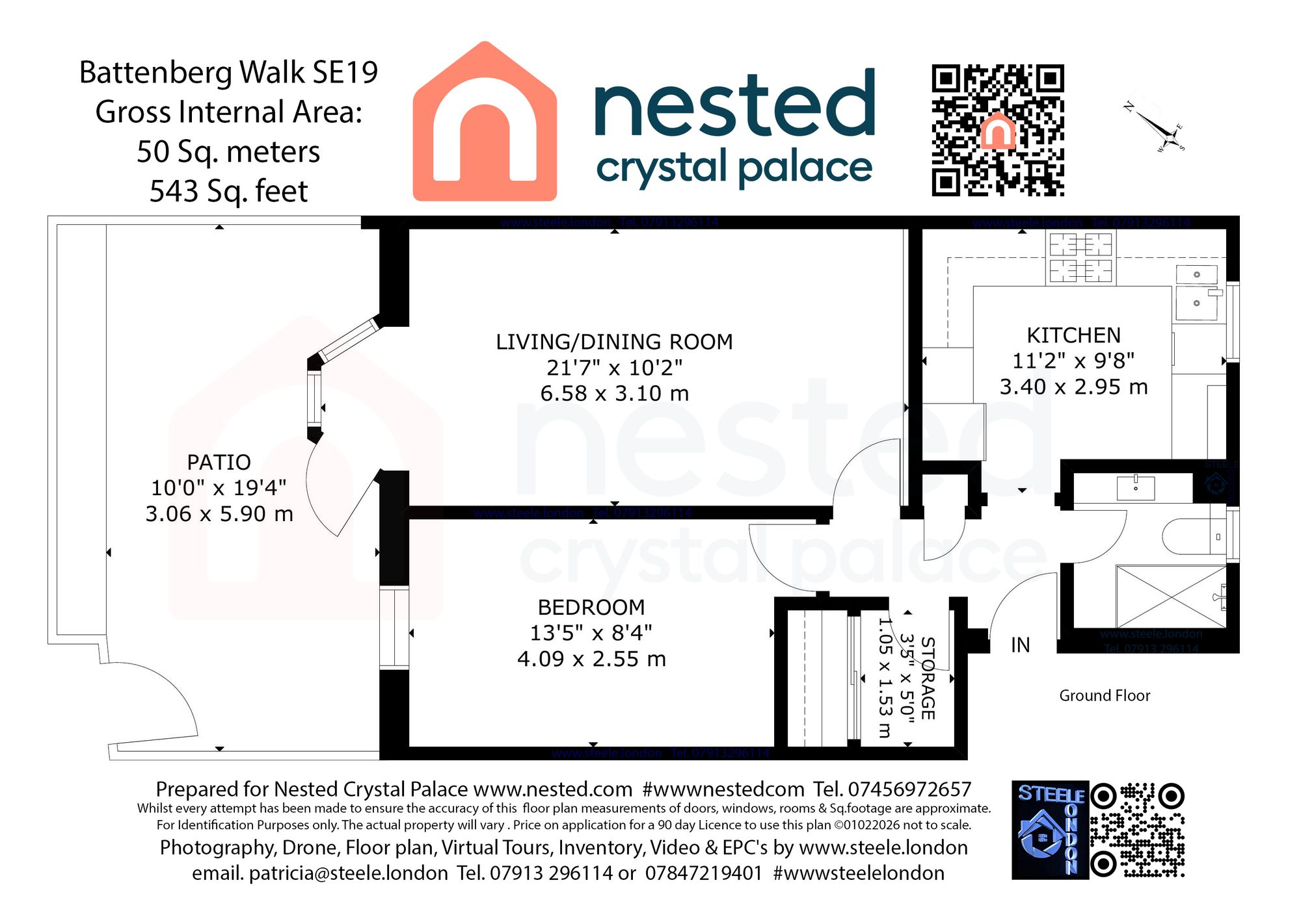 16 Battenberg Walk, London floorplan