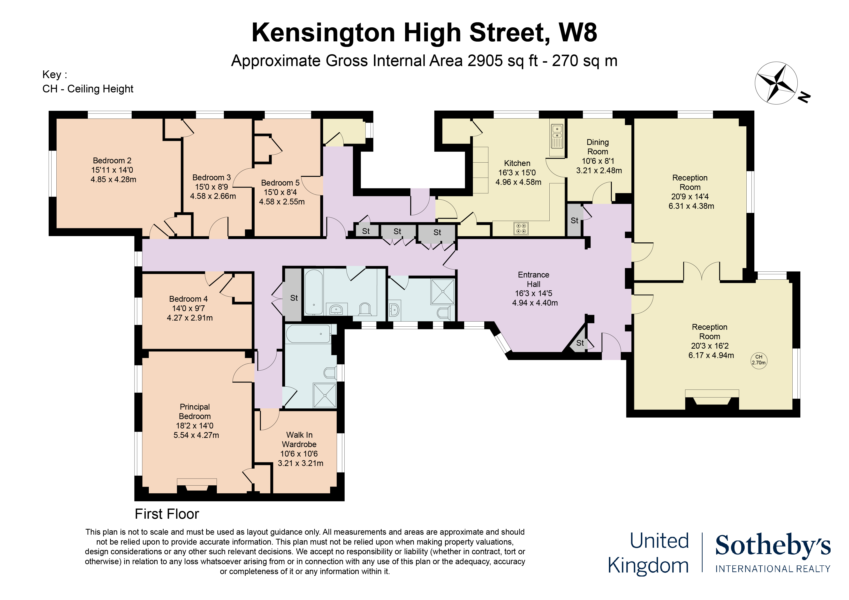 Kensington, Kensington High Street, London floorplan