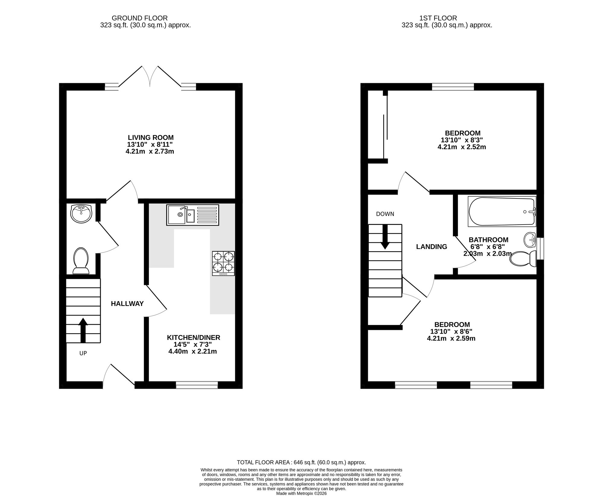 Leading Reen Way, Newport floorplan