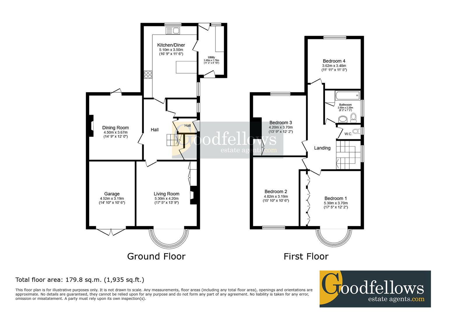 8, Crompton Road, Newcastle Upon Tyne floorplan