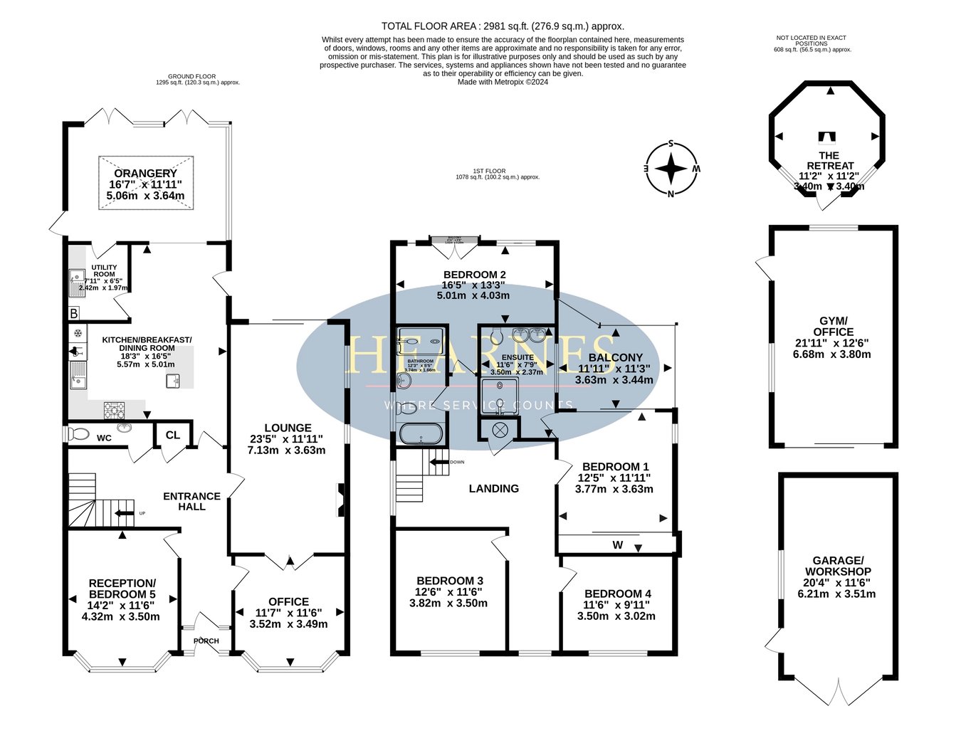 444, Wimborne Road East, Ferndown floorplan