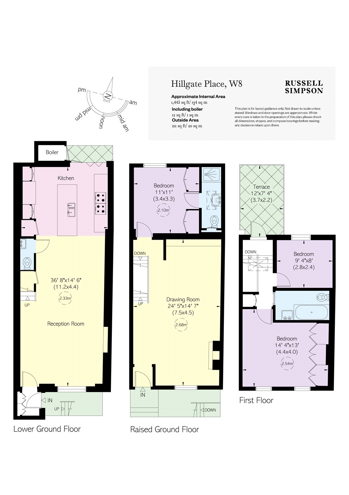 26, Hillgate Place, London floorplan