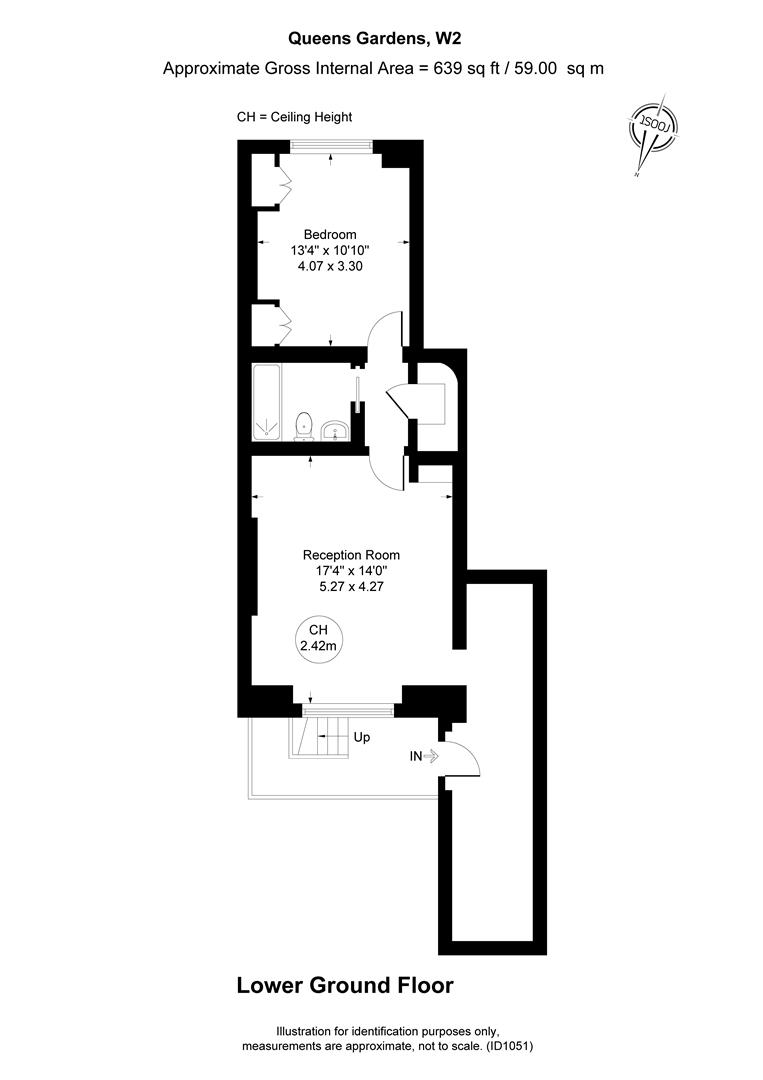 Queens Gardens, London W2, 1 bedroom flat for sale 60096534