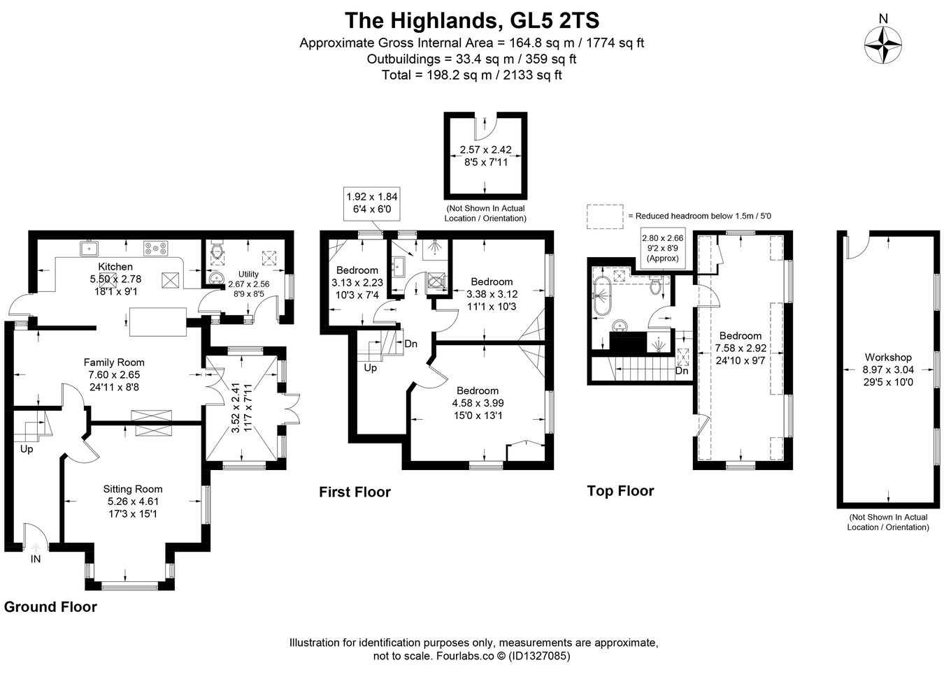The Highlands, The Bourne, Brimscombe floorplan