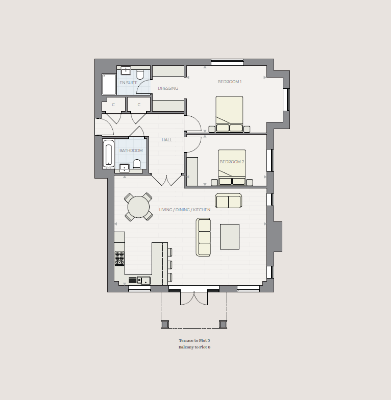 Plot 3 (House 2) Ashbourne House,, Holly Bank Road, Surrey floorplan