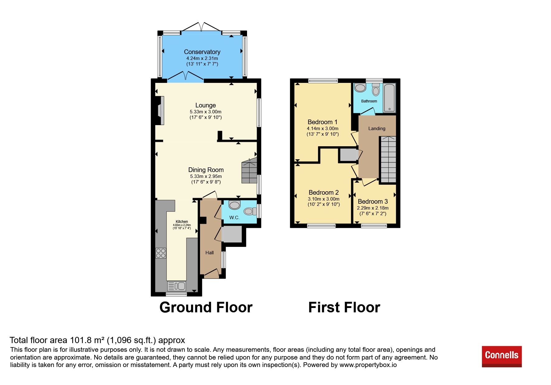 19, Jellicoe Place, ST. NEOTS floorplan