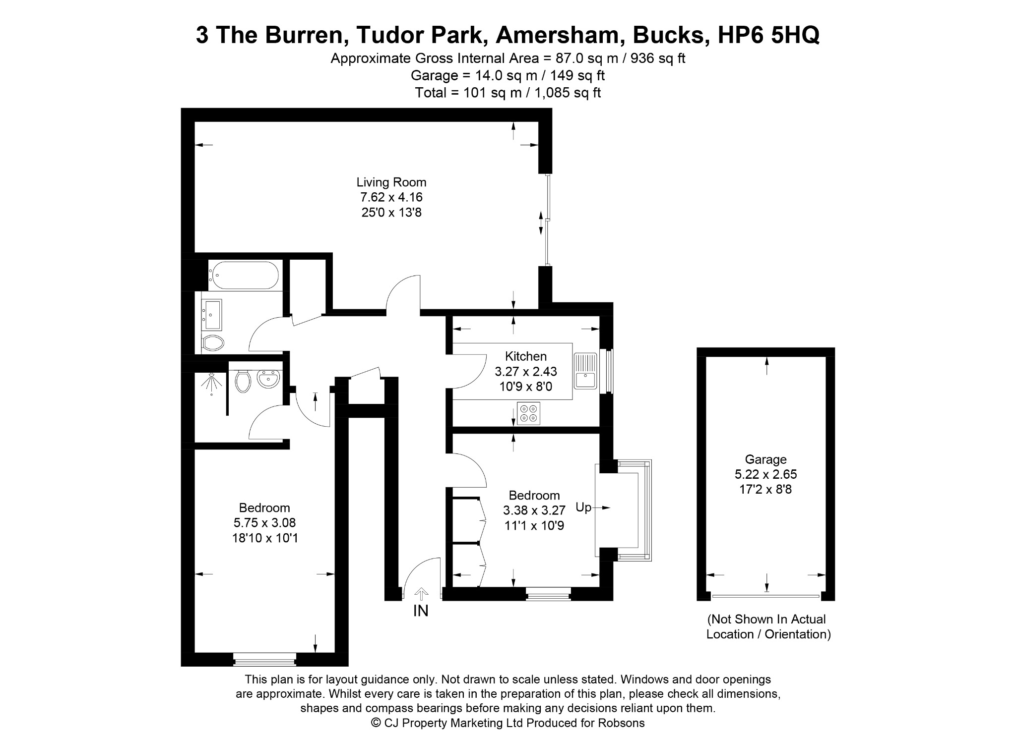 3 The Burren, Tudor Park, Amersham floorplan