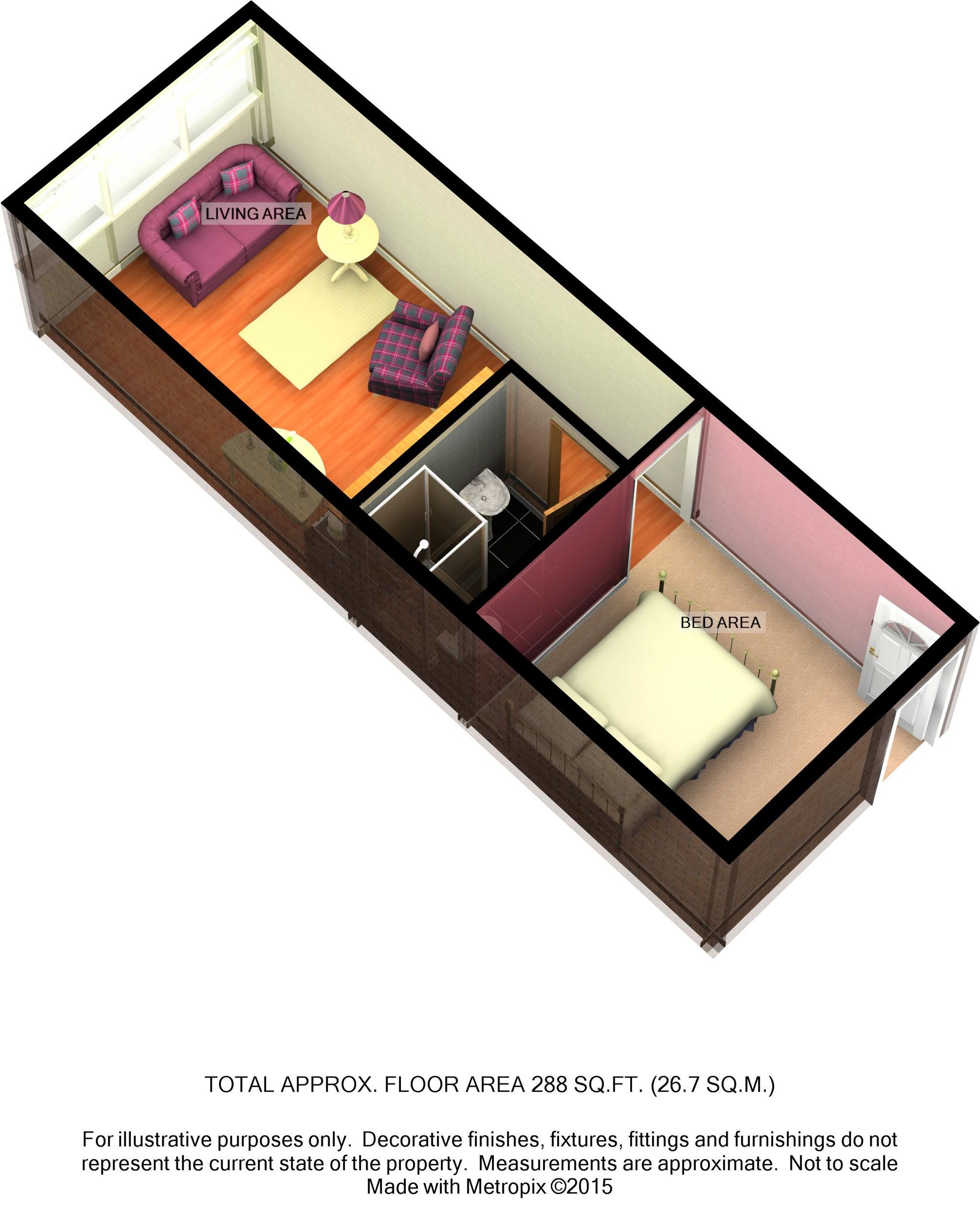 5 Hadley House Old Market Street, Thetford floorplan