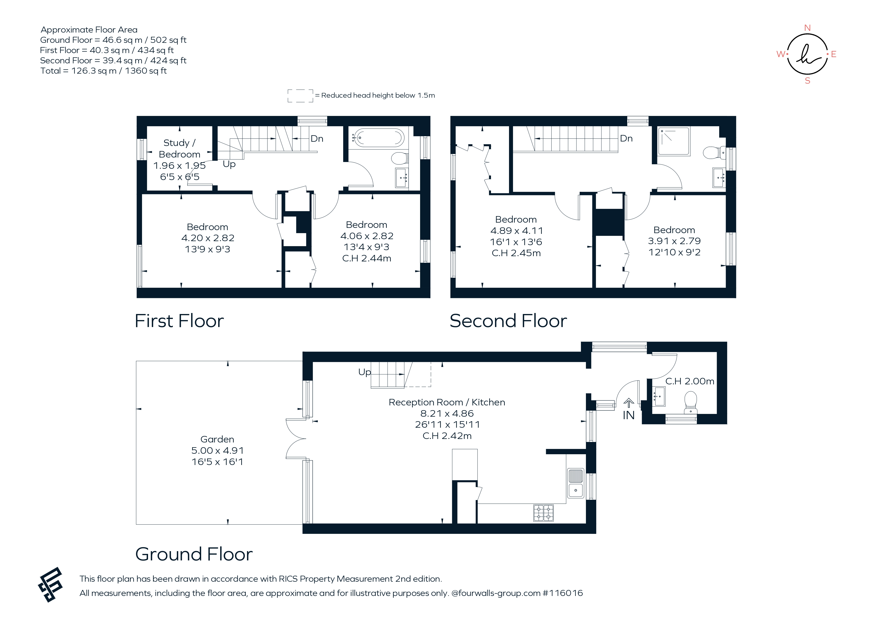 Delawyk Crescent, London floorplan