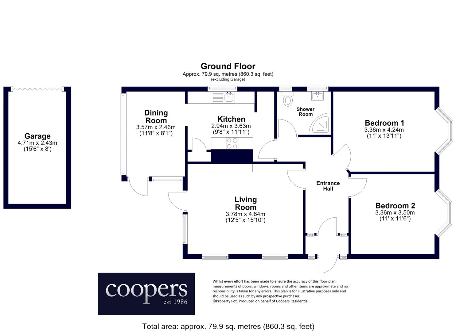 31a, Copperfield Avenue, Hillingdon floorplan