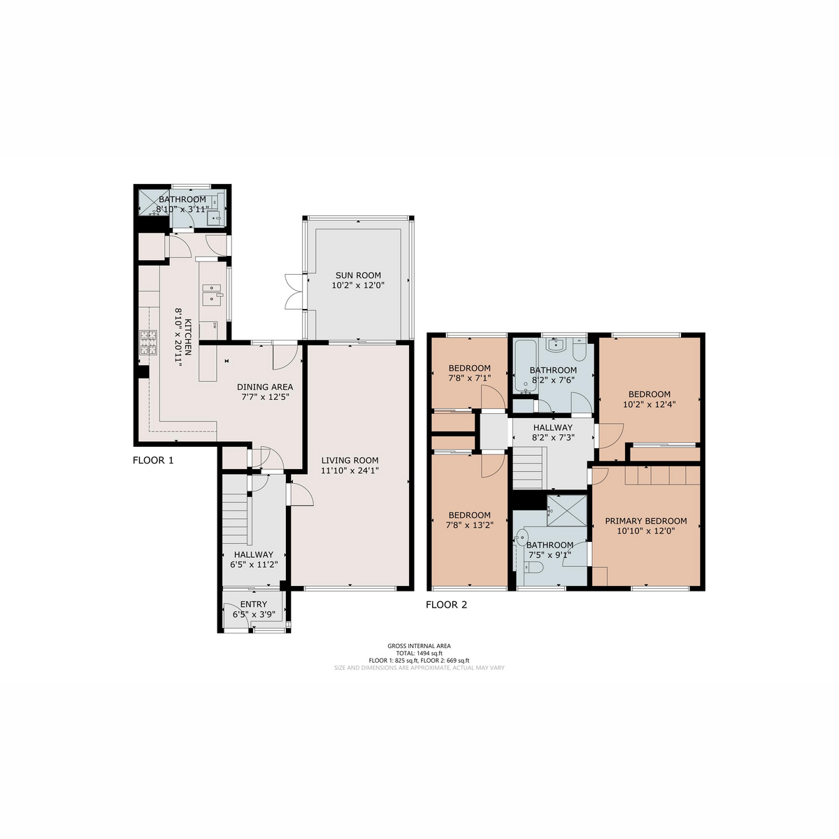 9, Bryn Road, Bridgend floorplan