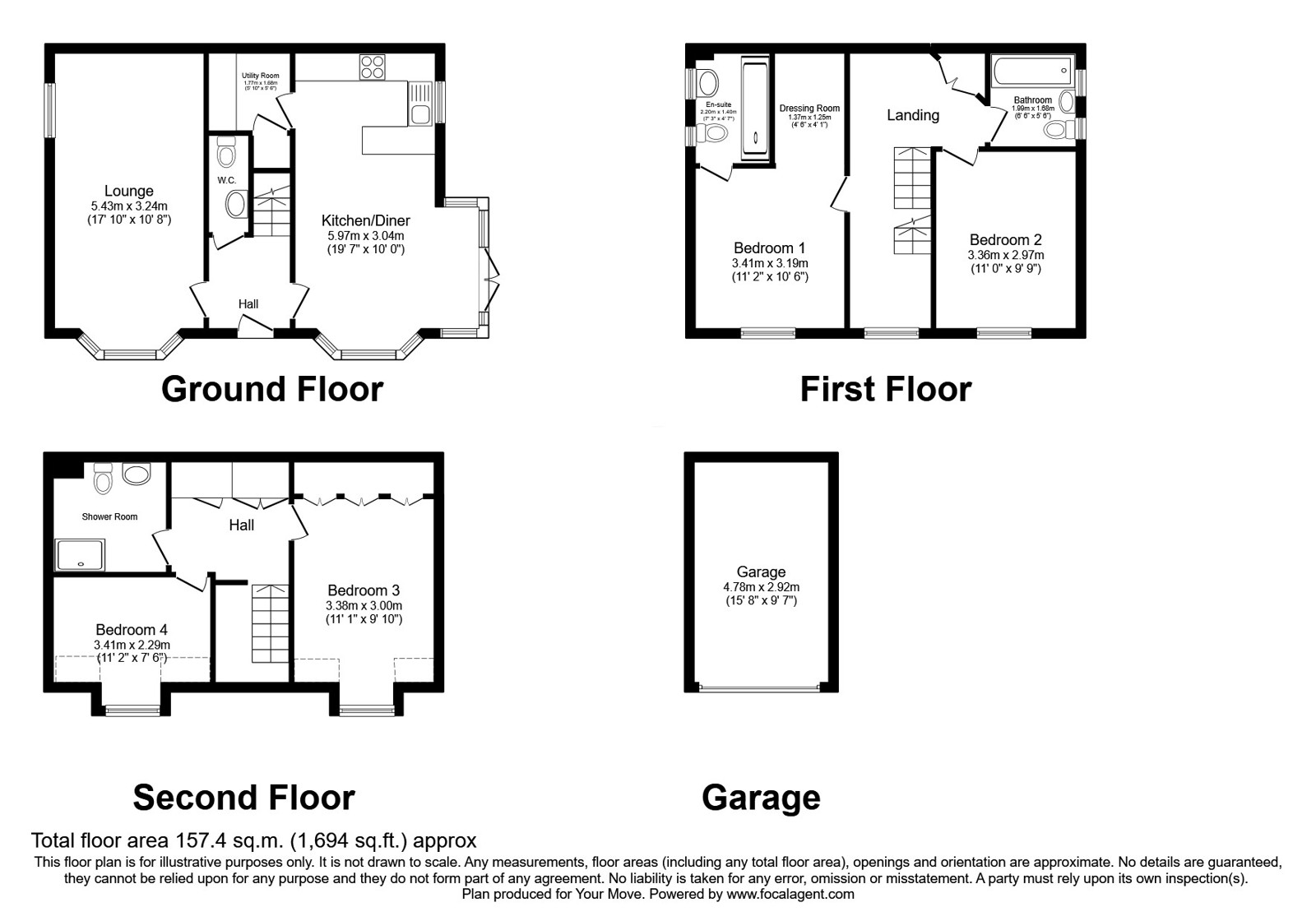 28, Jackson Drive, Telford floorplan