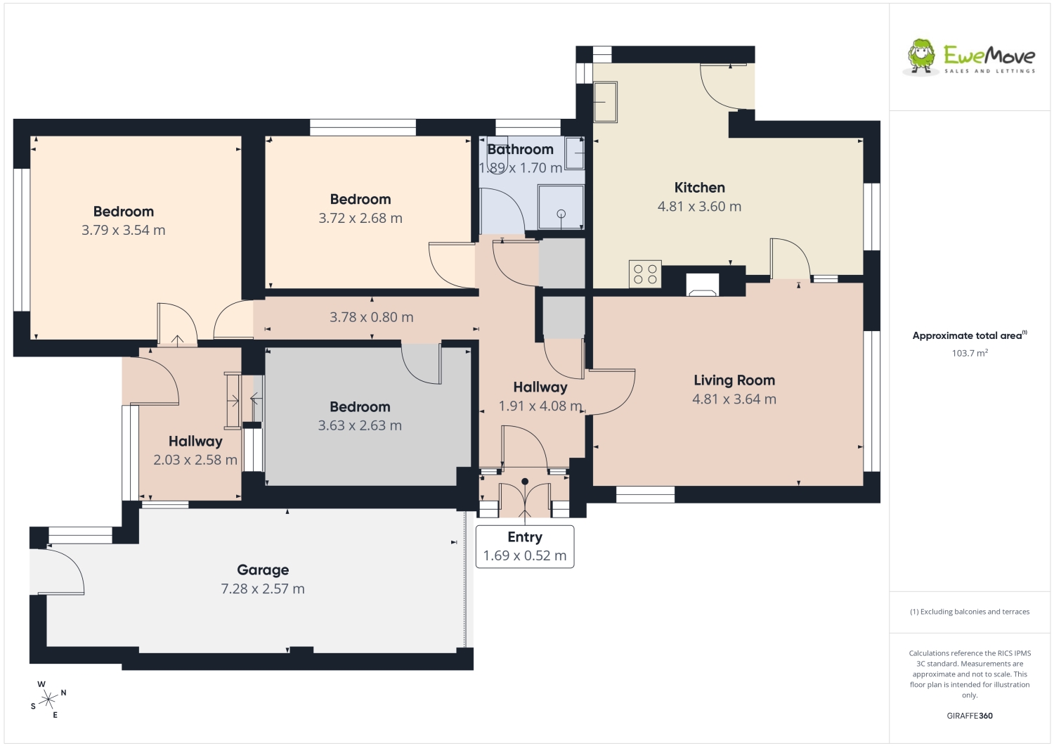 8, HOLLY BANK RISE, DUKINFIELD floorplan