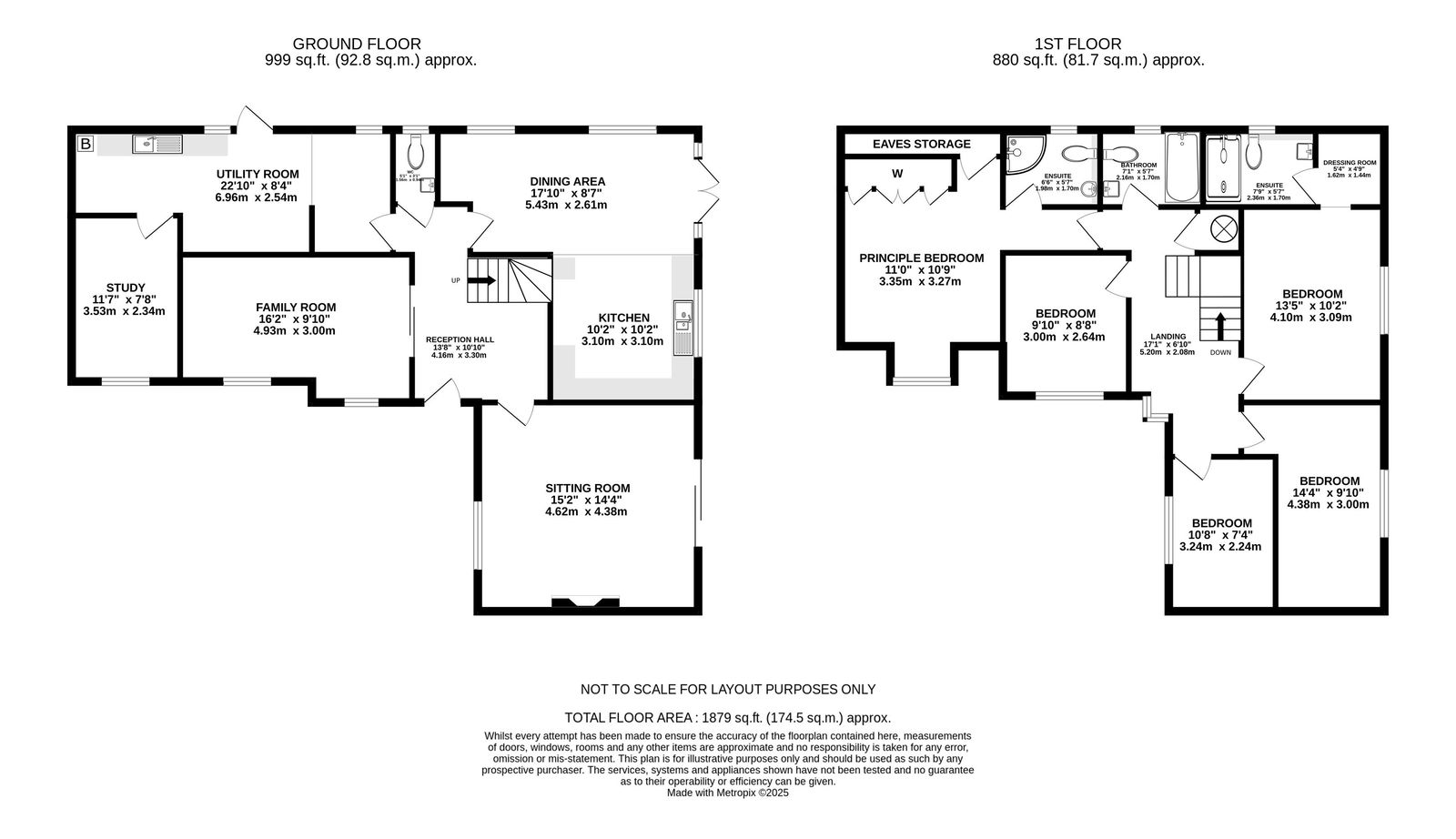 48, Pondfield Road, Horsham floorplan