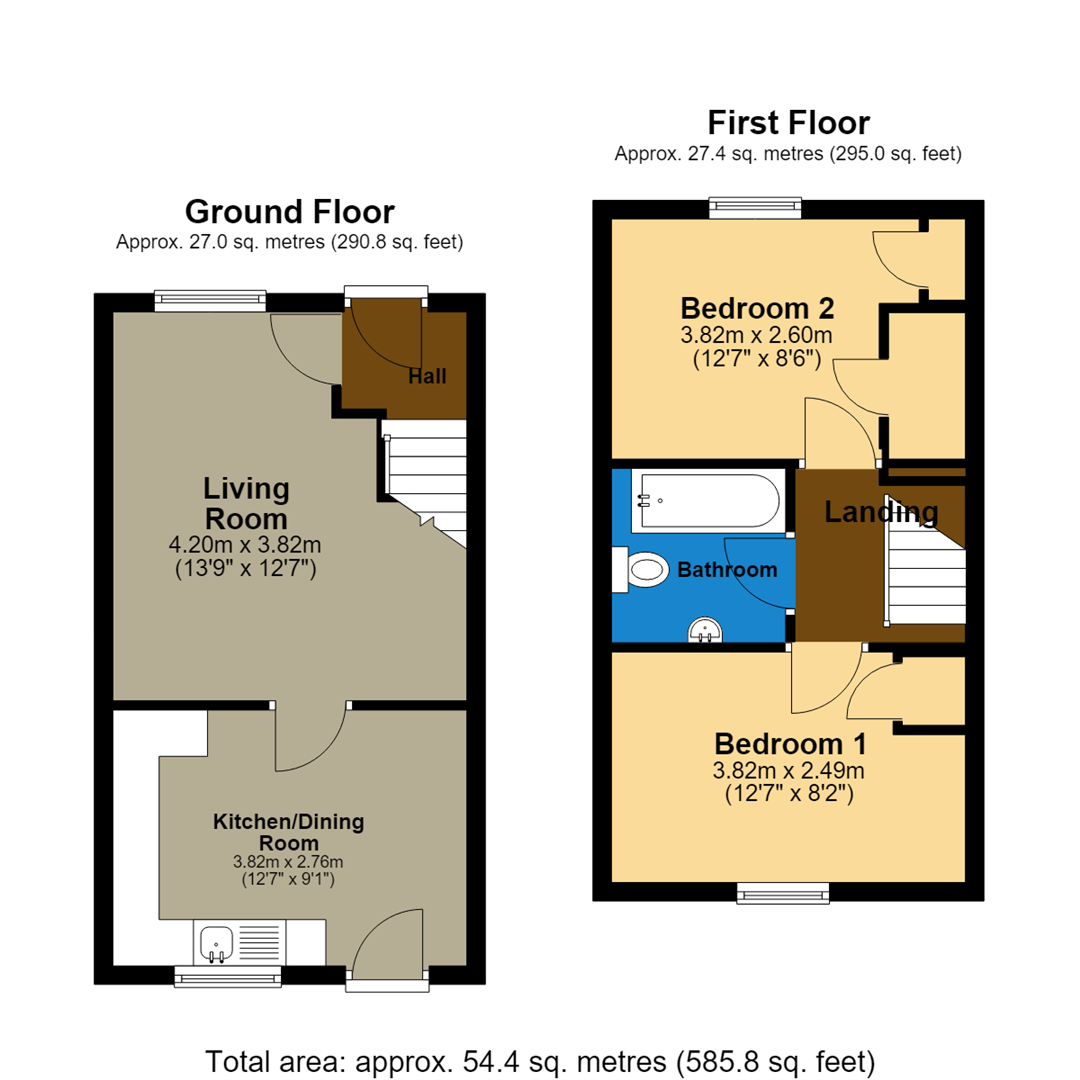 19, Truro Close, Sleaford floorplan