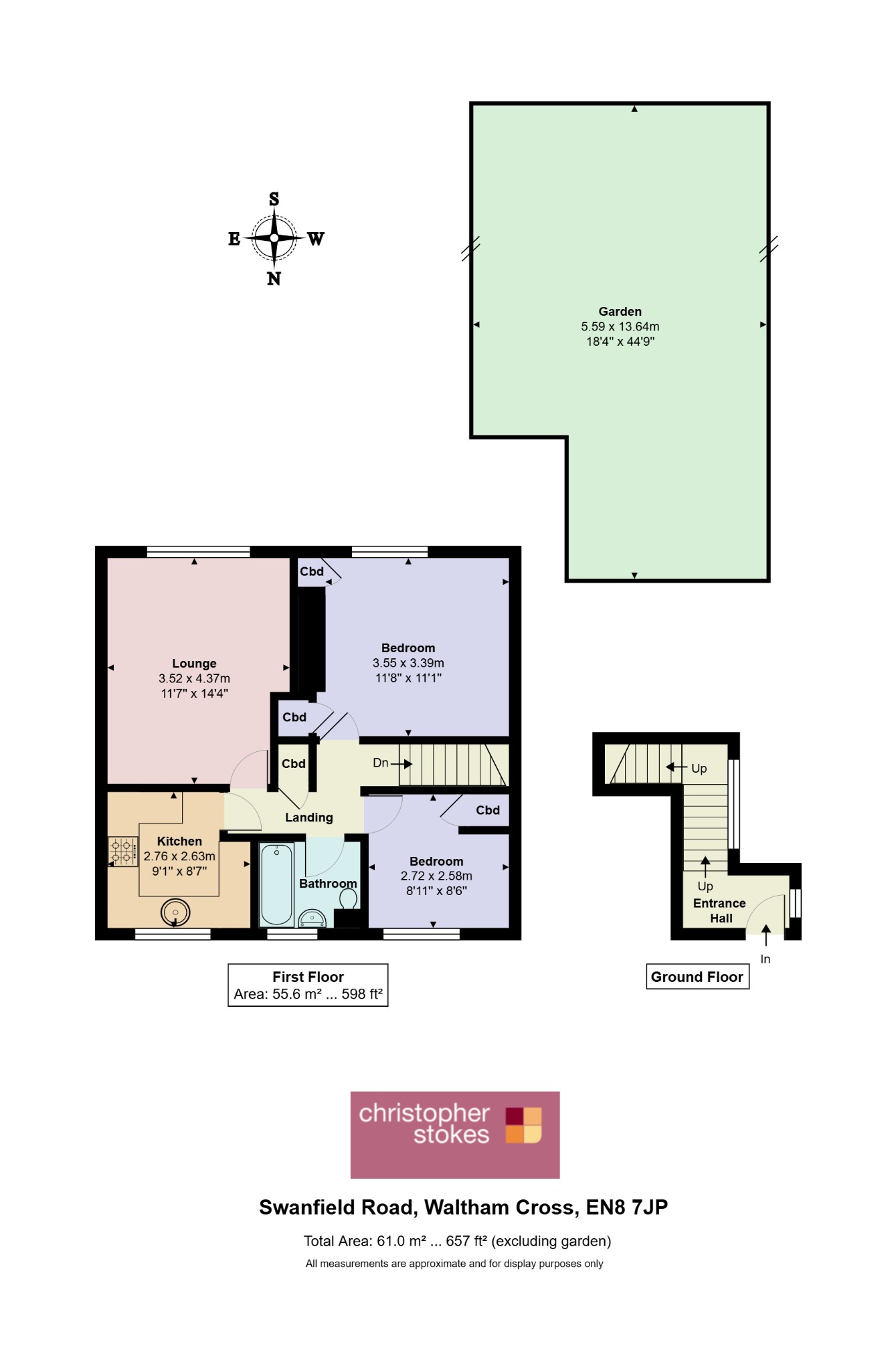 70, Swanfield Road, Waltham Cross floorplan