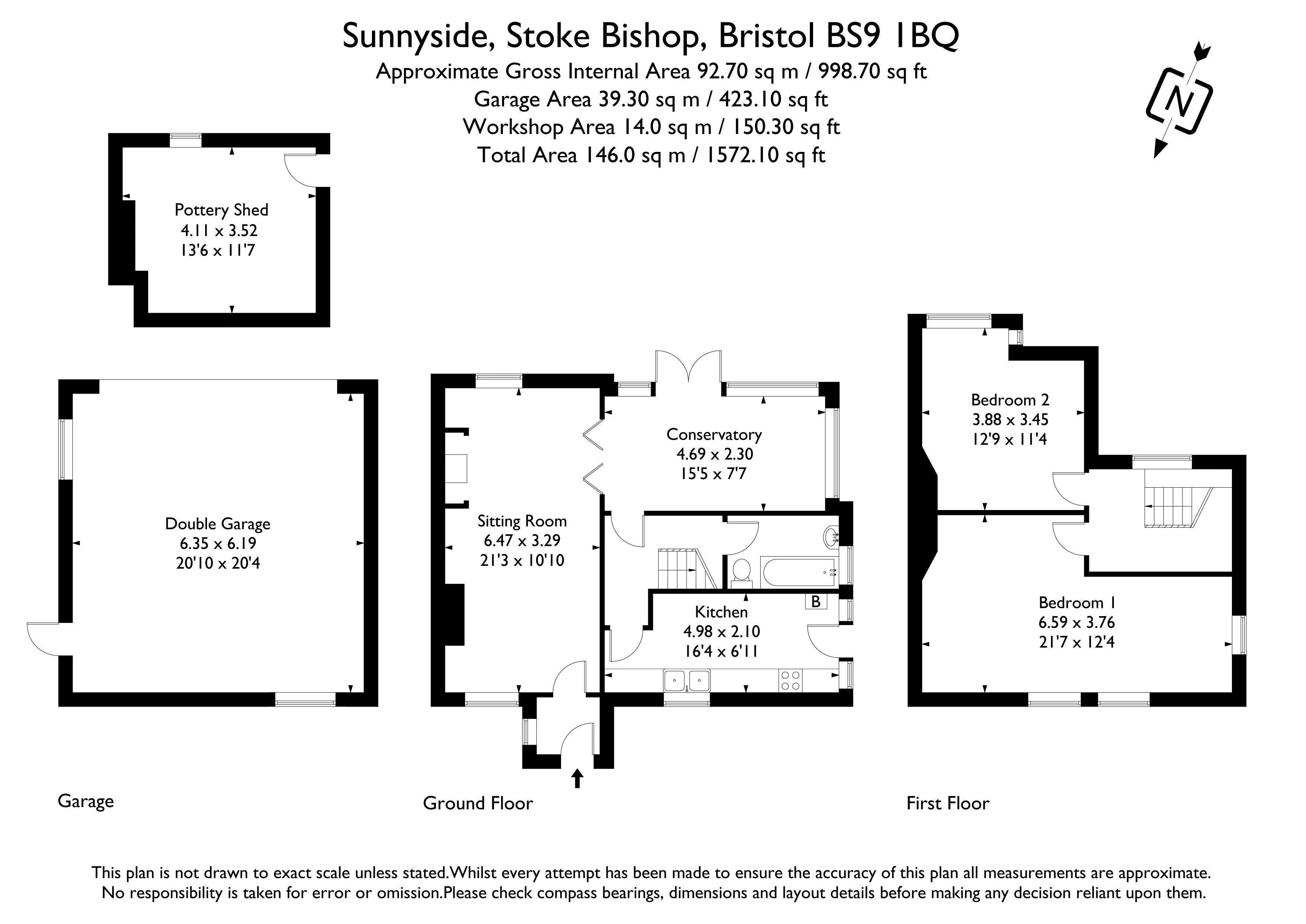 5, Sunnyside, Bristol floorplan