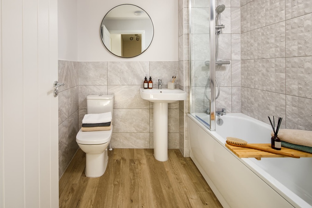 Property 3 of 12. A Taylor Wimpey Bathroom Is Easy To Keep Clean