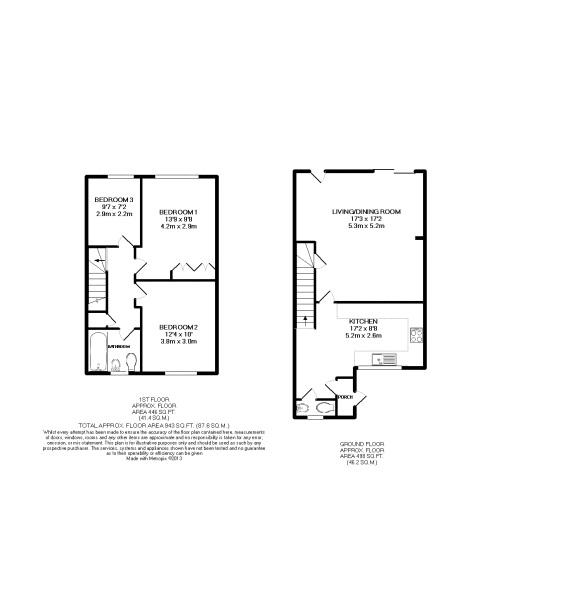 3 Bedrooms Terraced house for sale in Gogmore Farm Close, Chertsey KT16