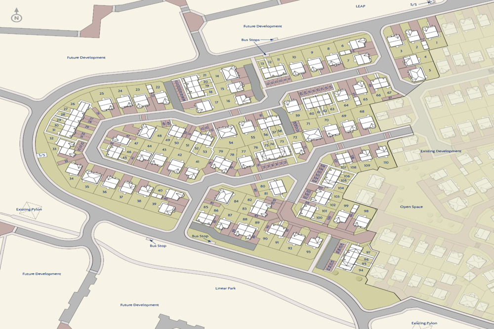 "Blyth Mid" at Red Deer Road, Cambuslang, Glasgow G72, 3 bedroom mews