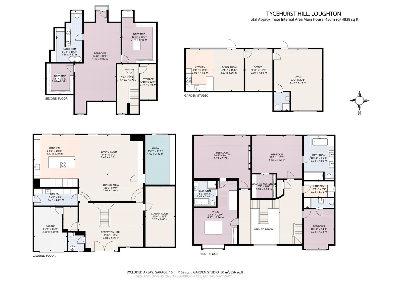 Detached House Close To Station, Essex floorplan