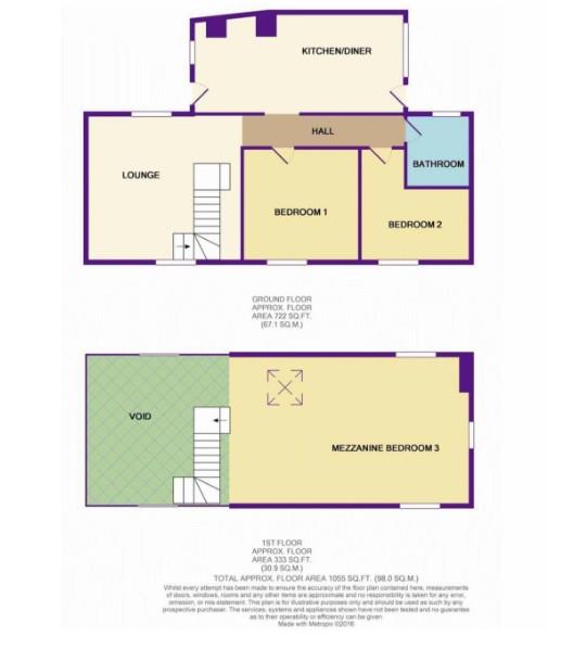 Sextons Cottage, Llanbeblig Road, Caernarfon floorplan