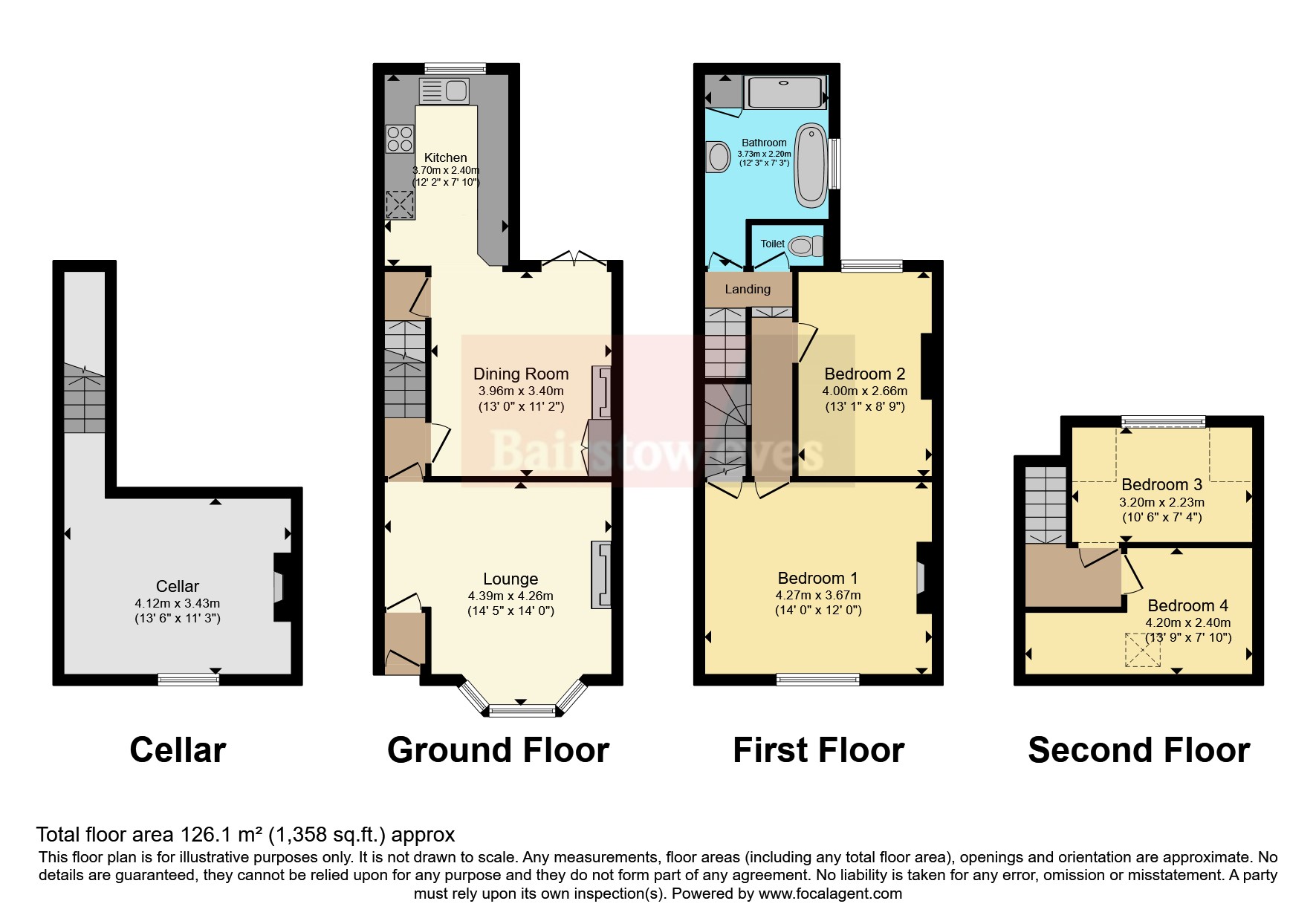 19, Bower Street, Kent floorplan