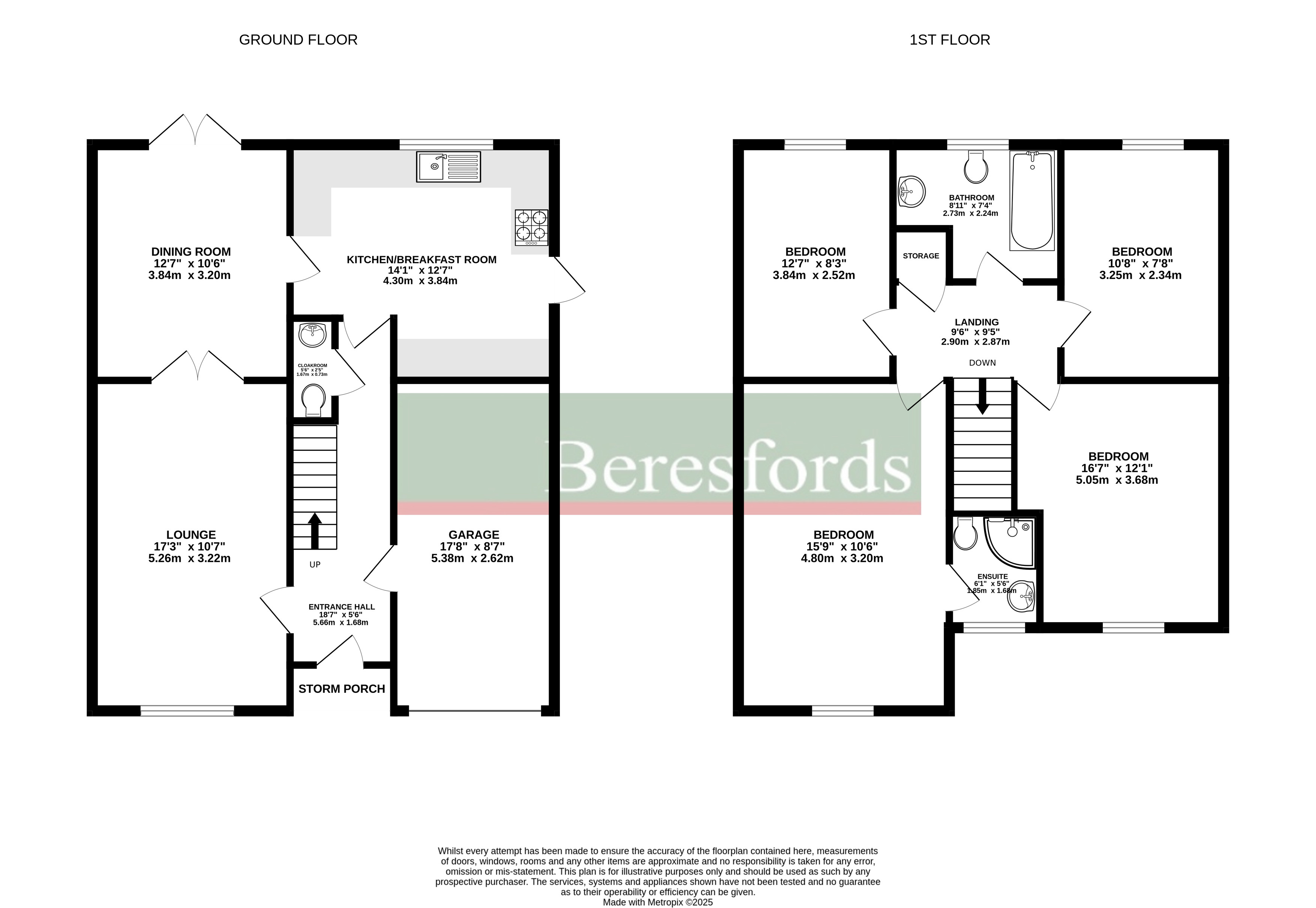 28, Pavitt Meadow, Chelmsford floorplan