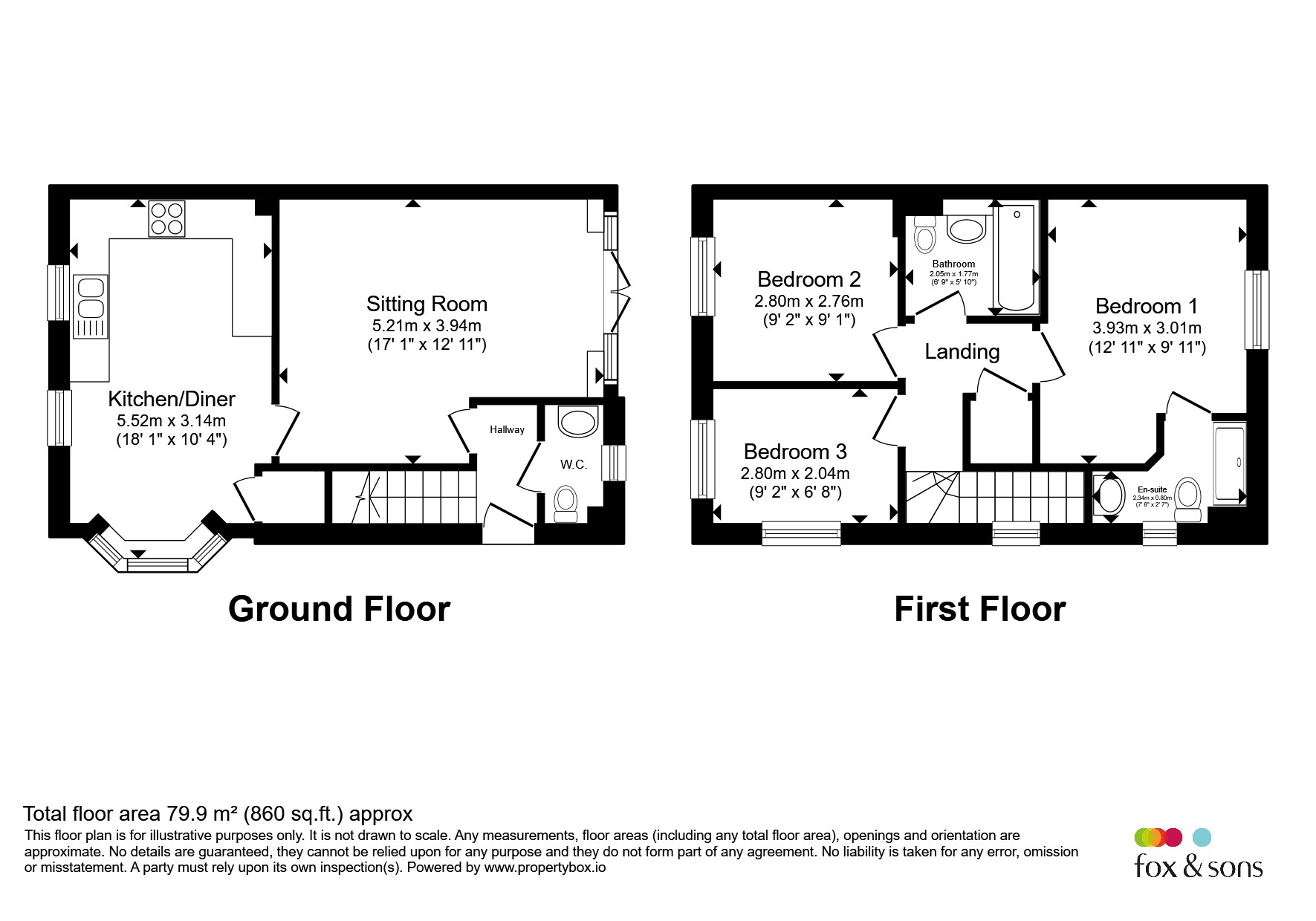 3, Malthouse Way, Hailsham floorplan
